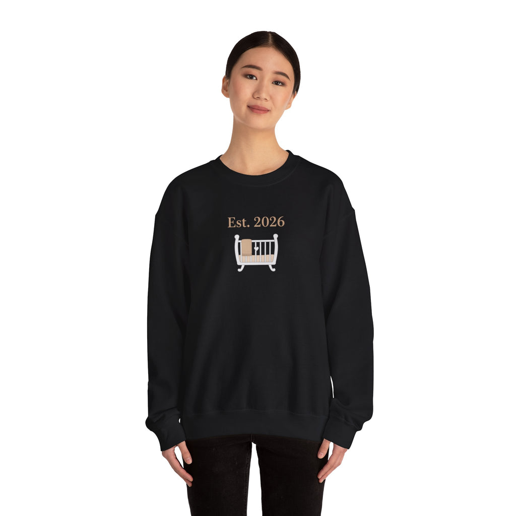 Est. 2026 New Parent Crewneck Sweatshirt | New Dad Est 2026