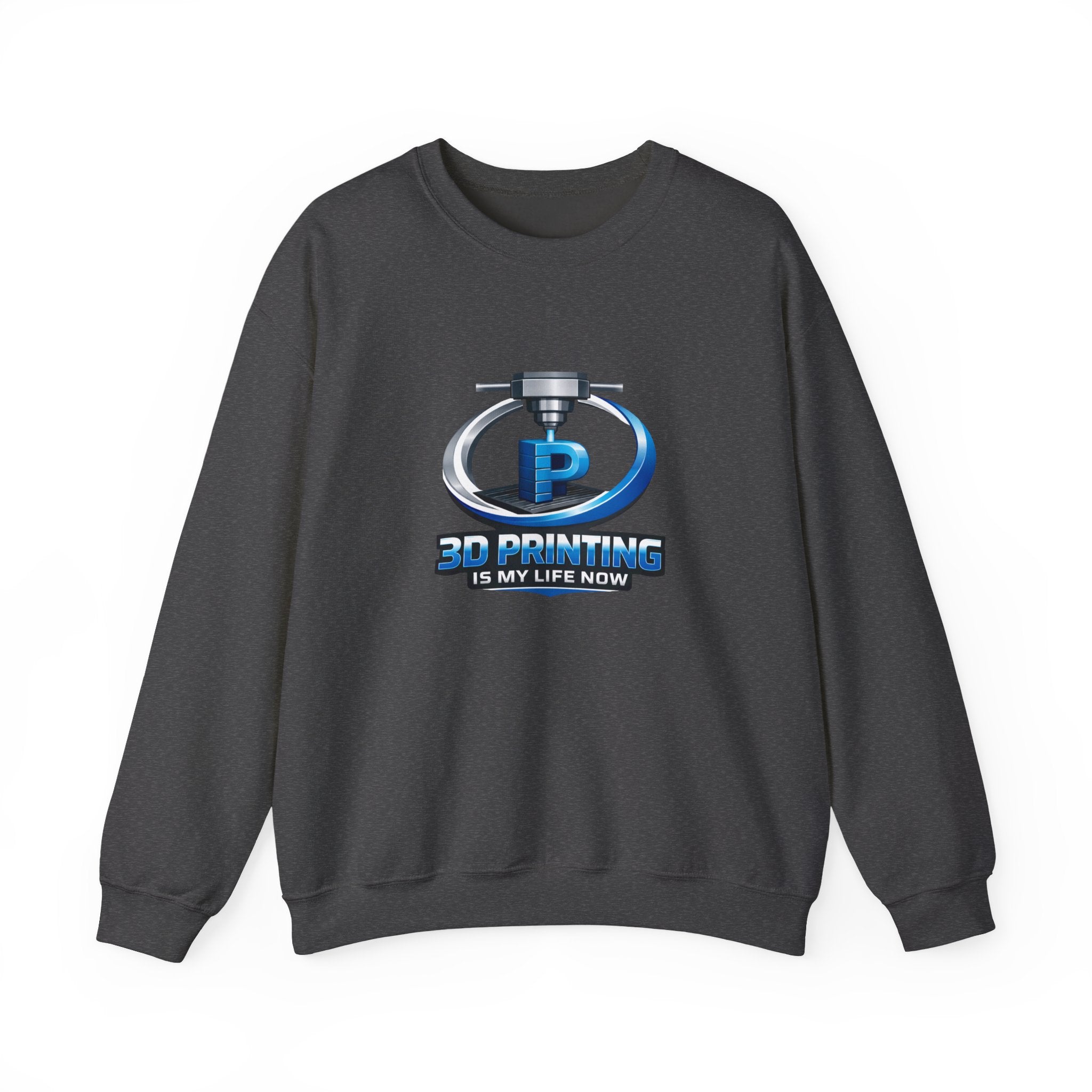 3D Printing Is My Life Now Sweatshirt | 3D Printer Logo Crewneck
