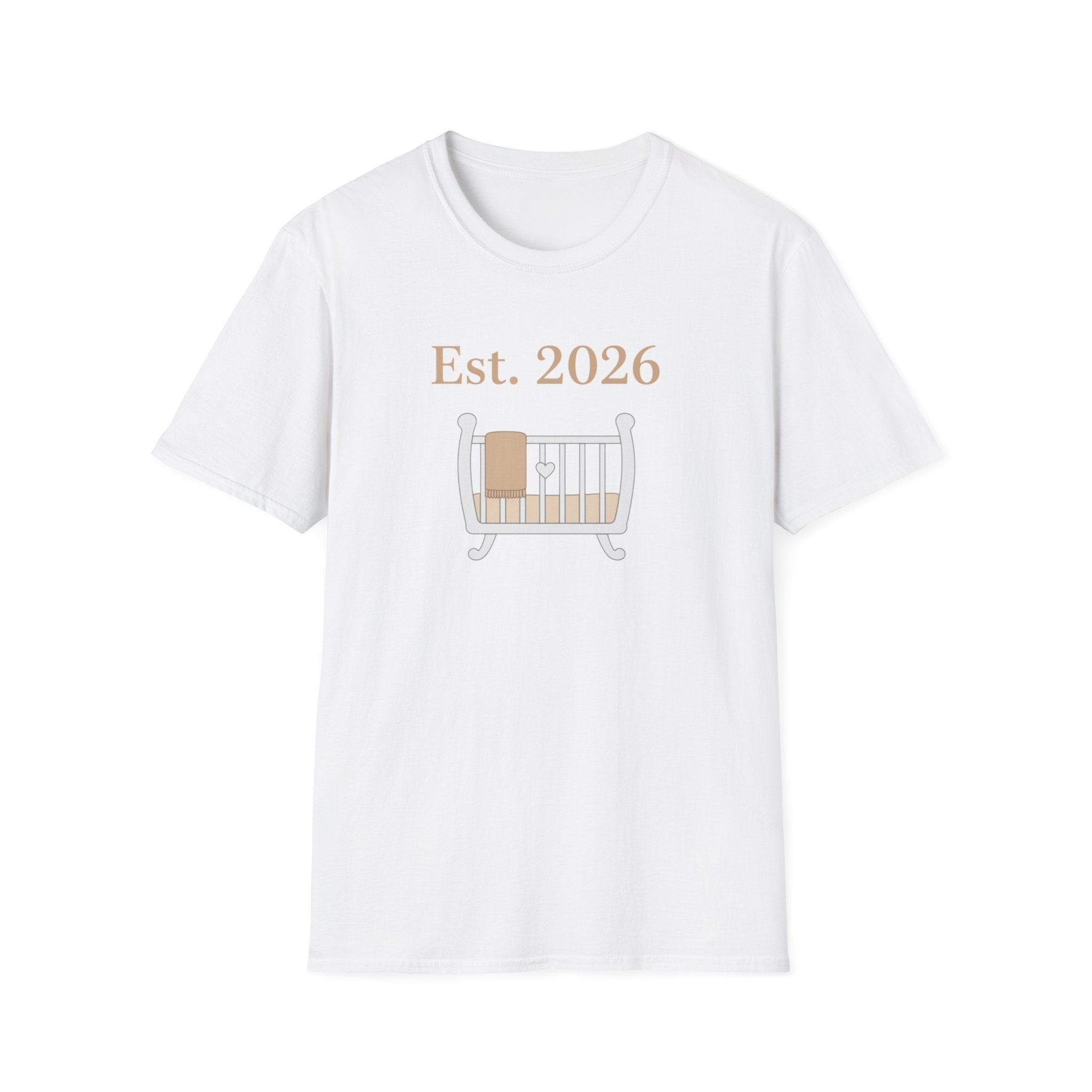 Est. 2026 Cradle Tee | Baby Announcement Shirt