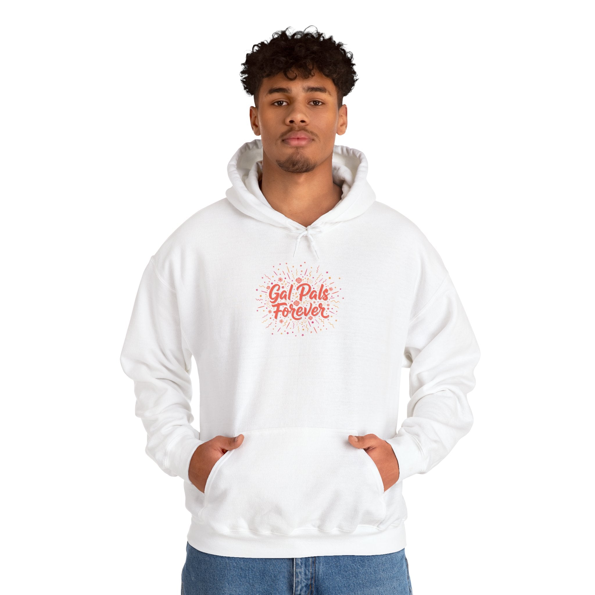 Gal Pals Forever Hoodie | Galentine’s Vibes, Friendship-First Script