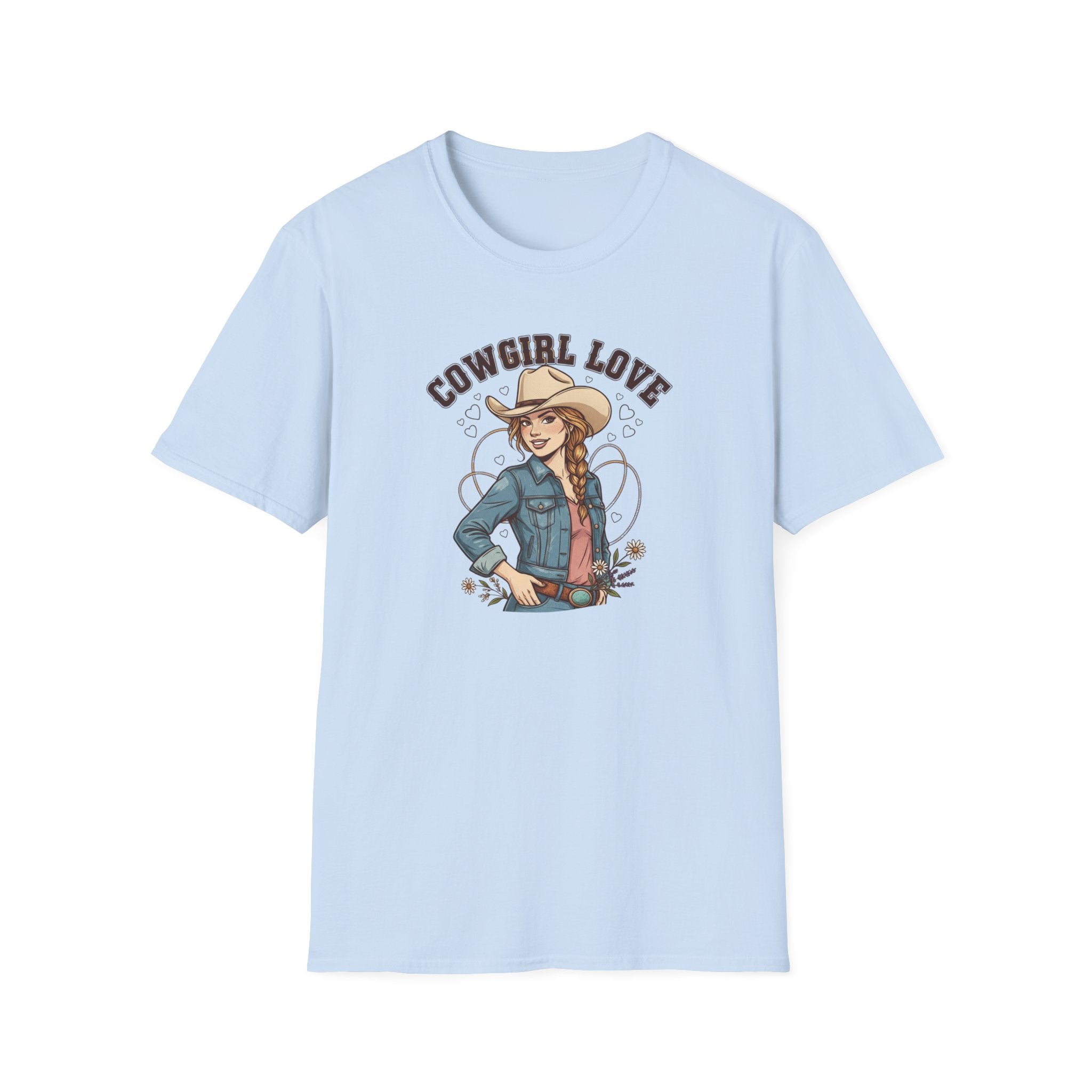 Cowgirl Love Tee | Western Valentine cowboy valentine, boot heart design