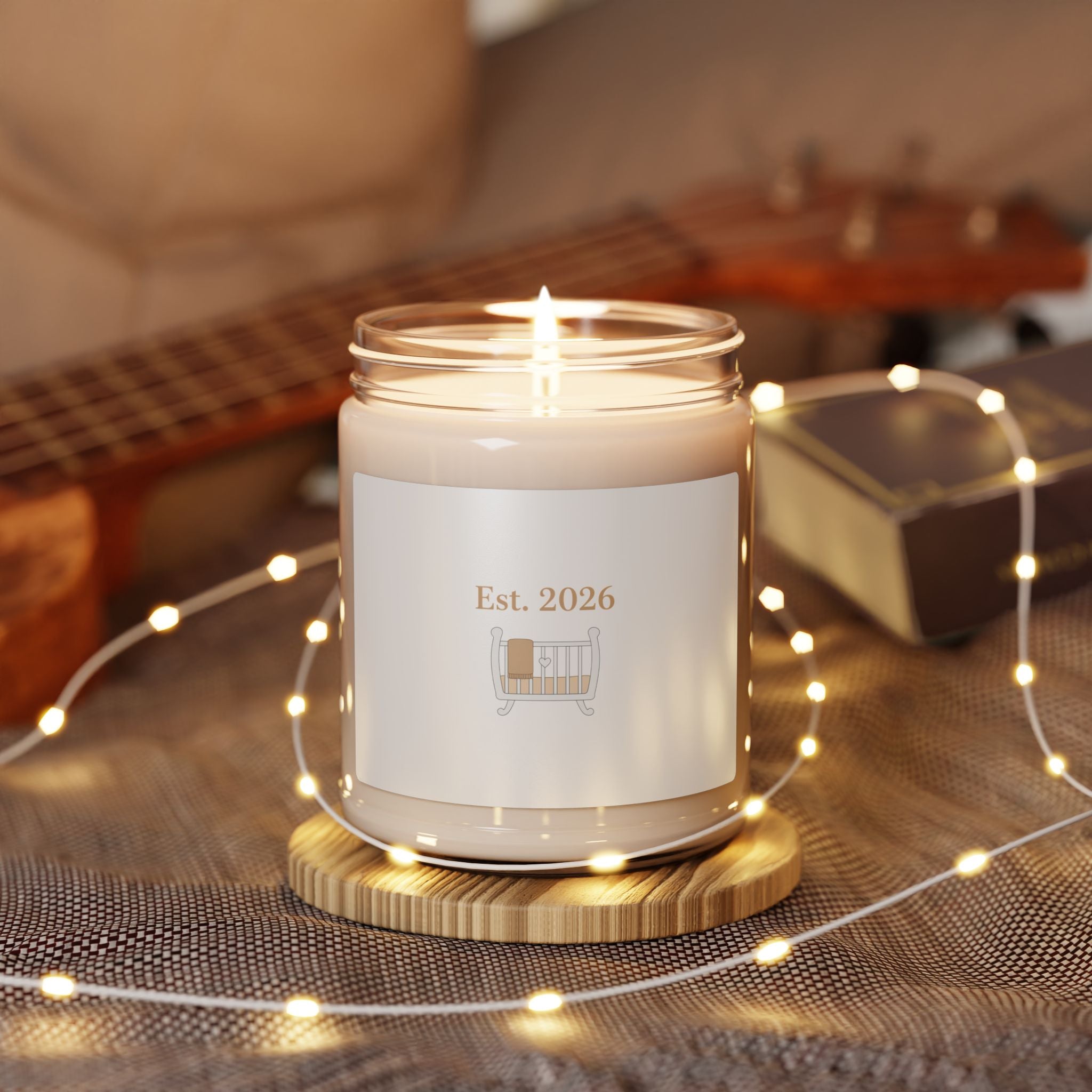 Est. 2026 New Parent Candle | Scented Soy Candle