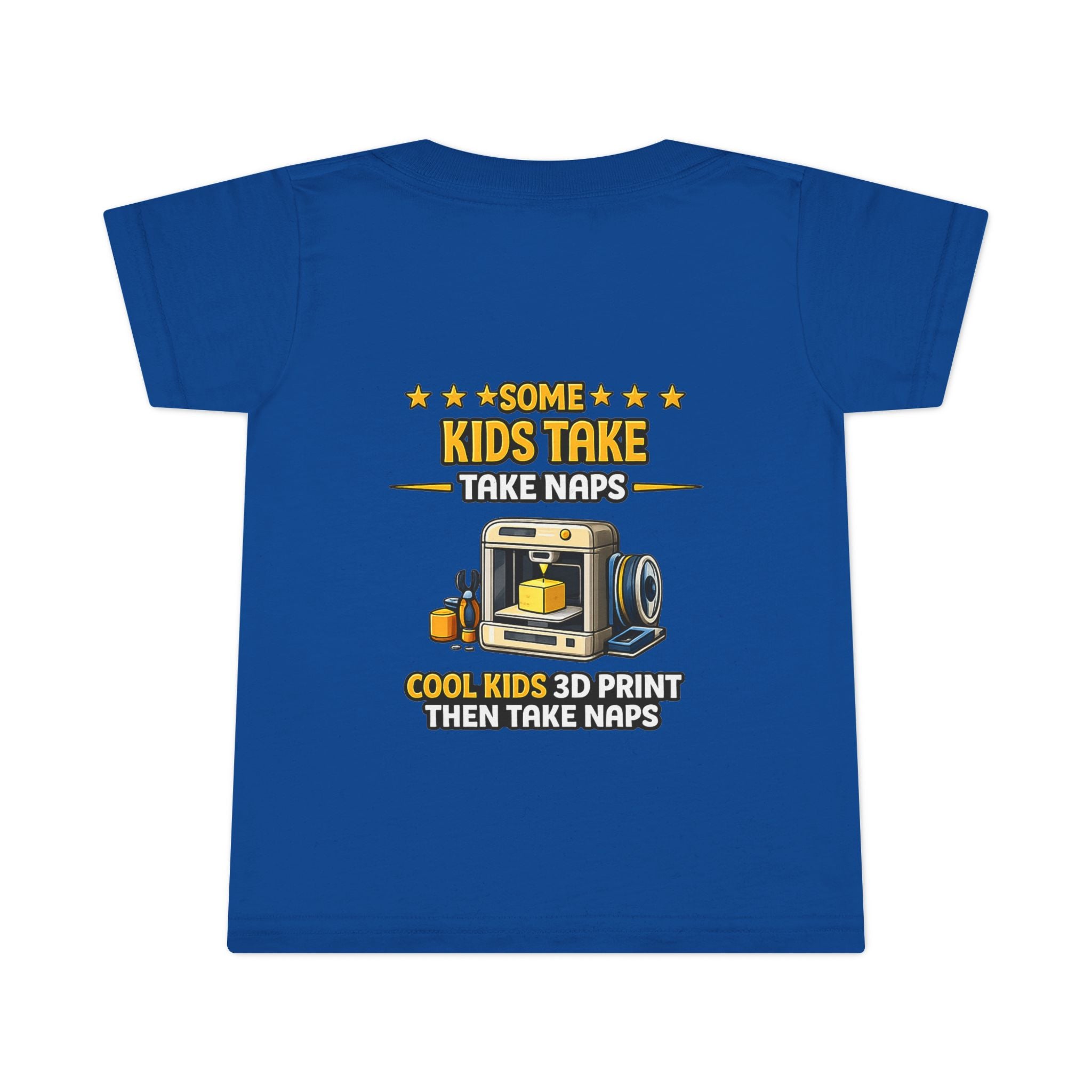 3D Printer Kids Take Naps Toddler T-shirt | 3D Printing Design