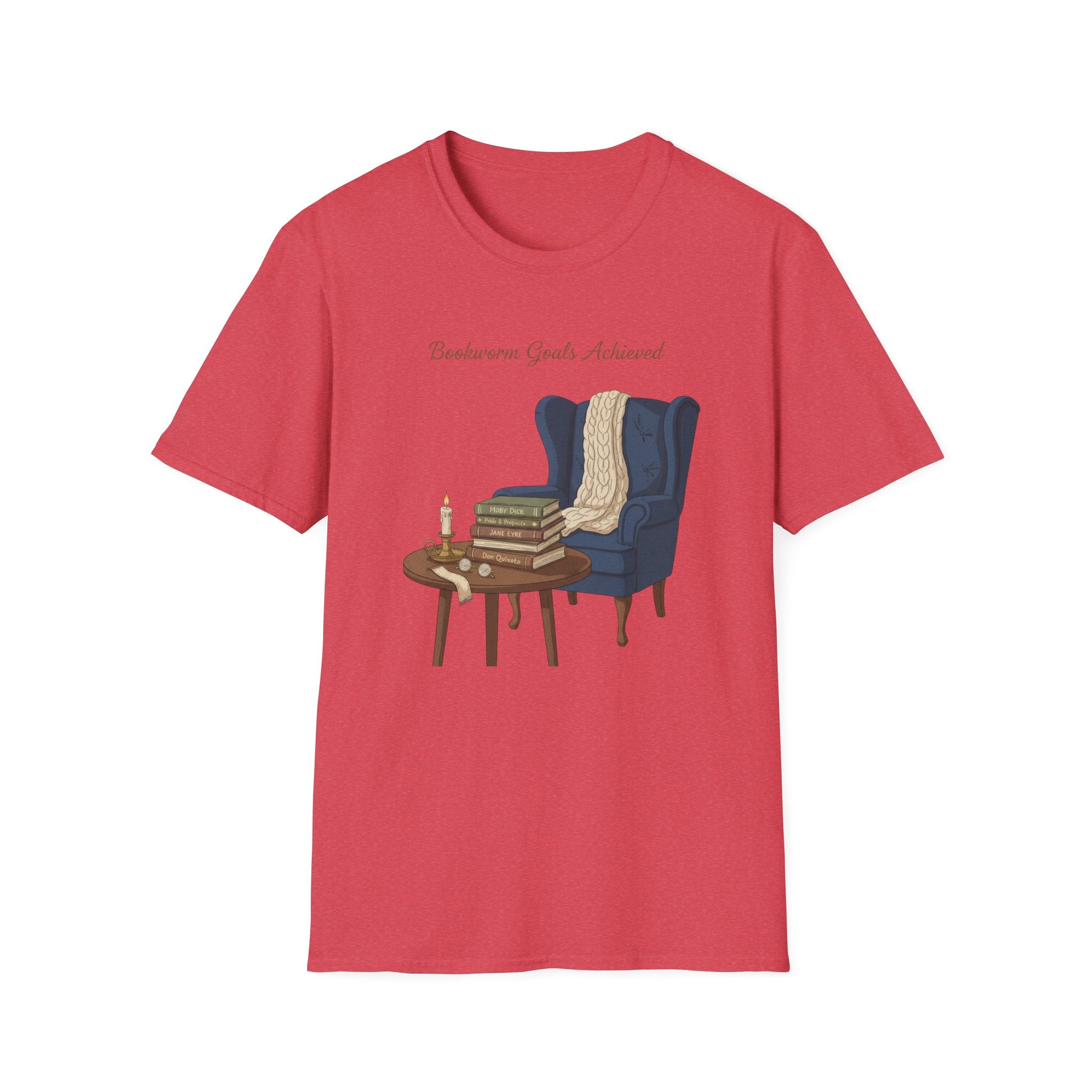 Bookworm Goals Achieved T-shirt | Reading Challenge, Cozy Library Vibes