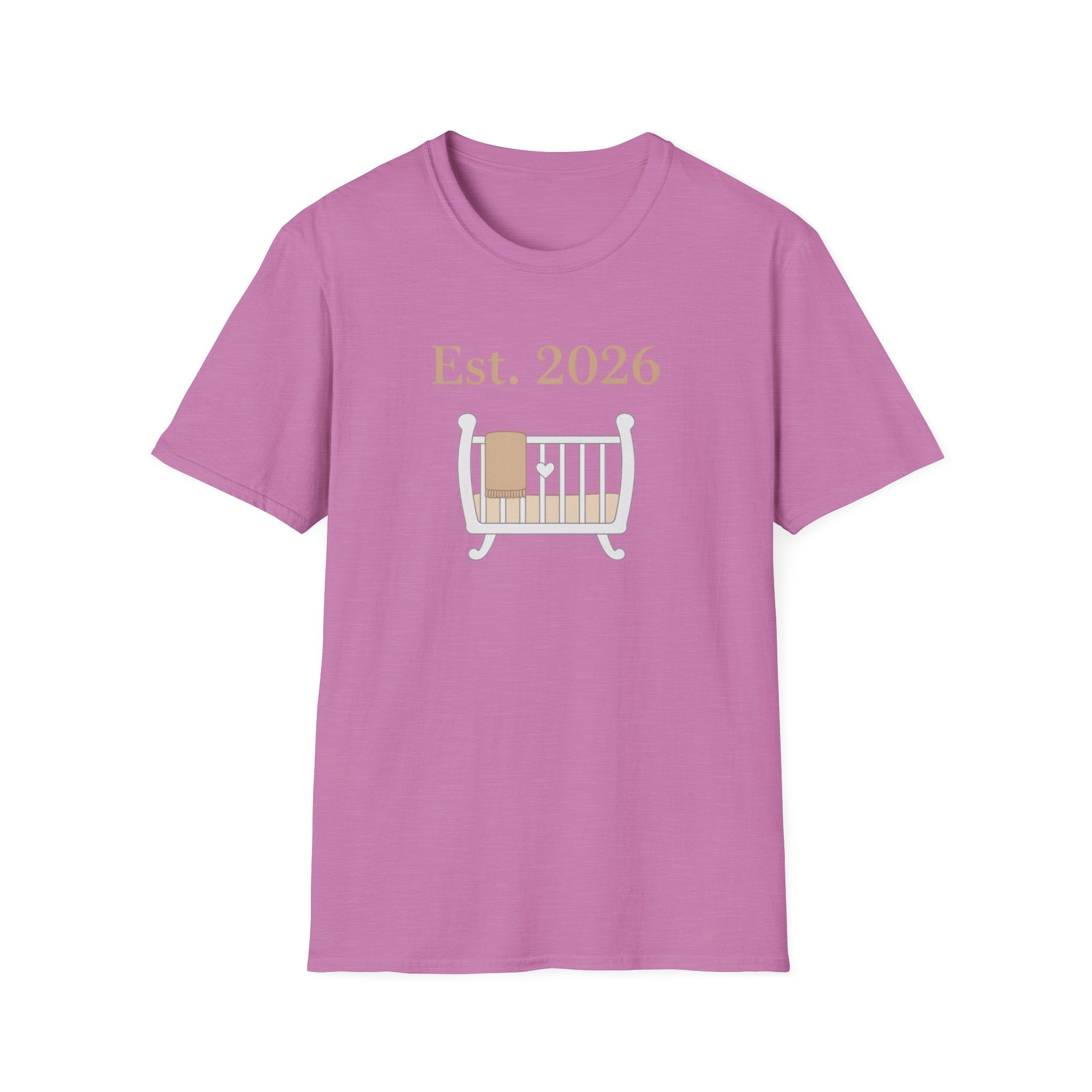 Est. 2026 Cradle Tee | Baby Announcement Shirt