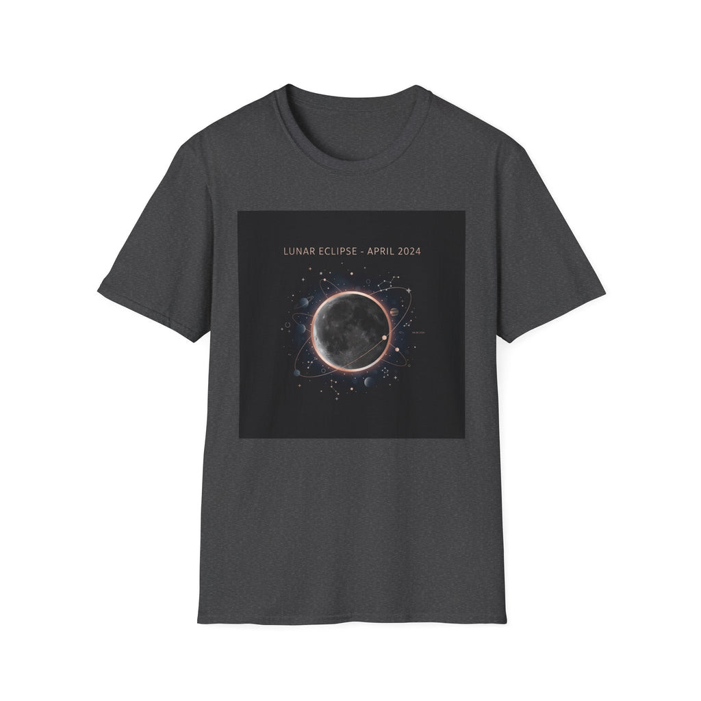 Lunar Eclipse Tee | astronomy design, star map poster