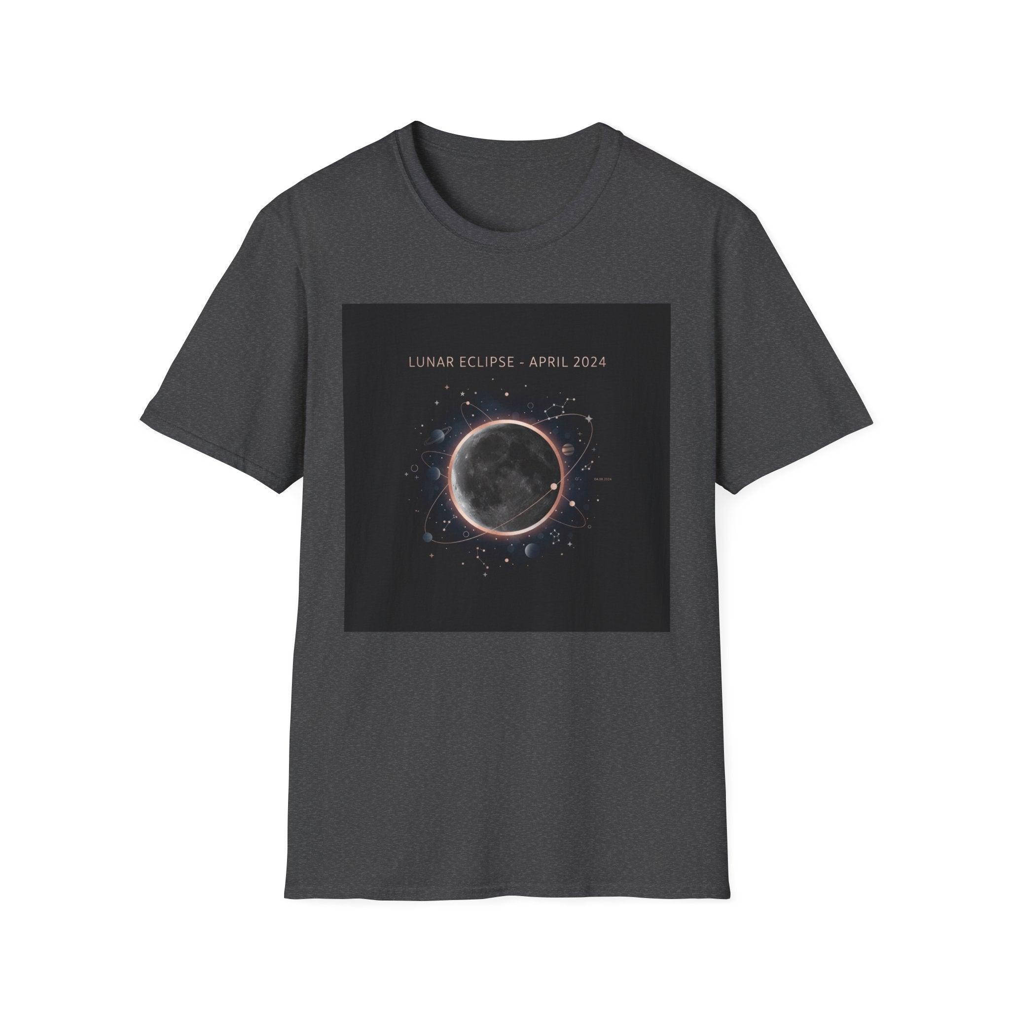Lunar Eclipse Tee | astronomy design, star map poster