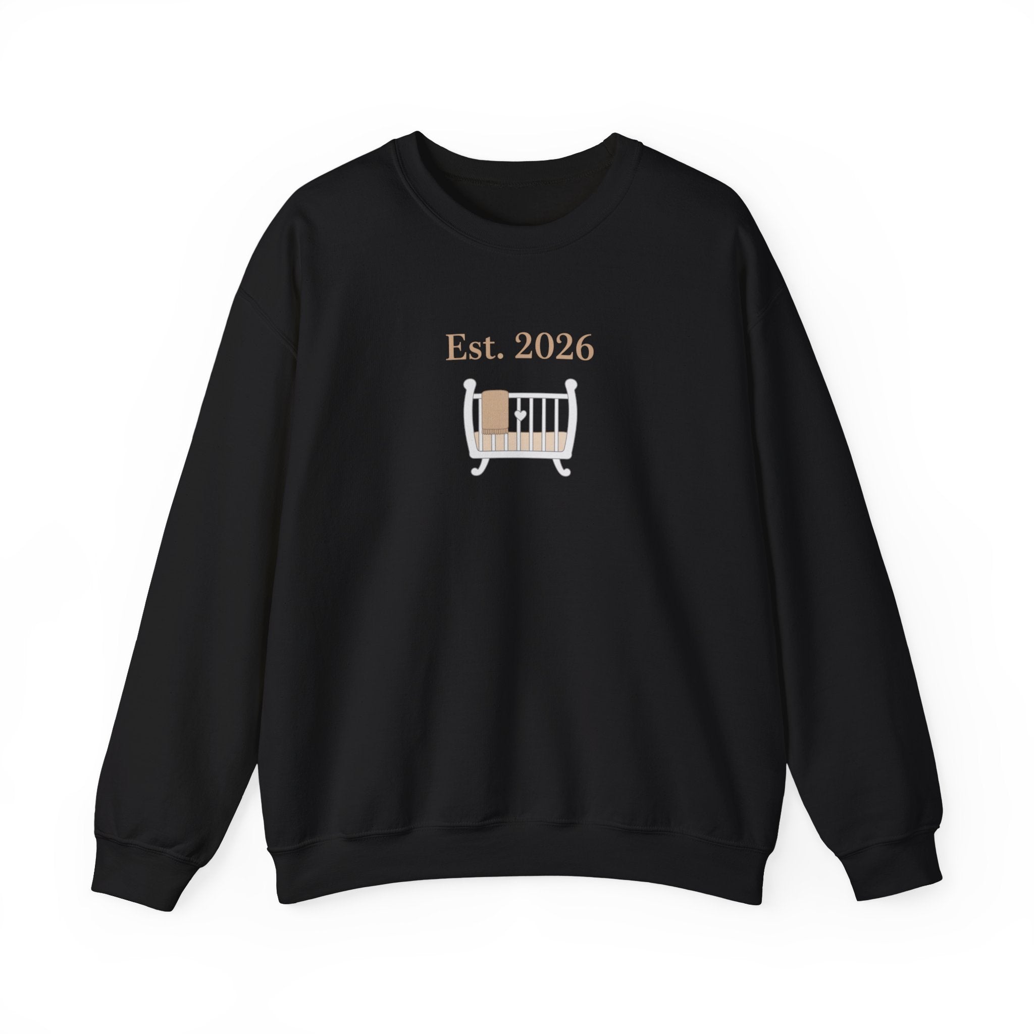 Est. 2026 New Parent Crewneck Sweatshirt | New Dad Est 2026
