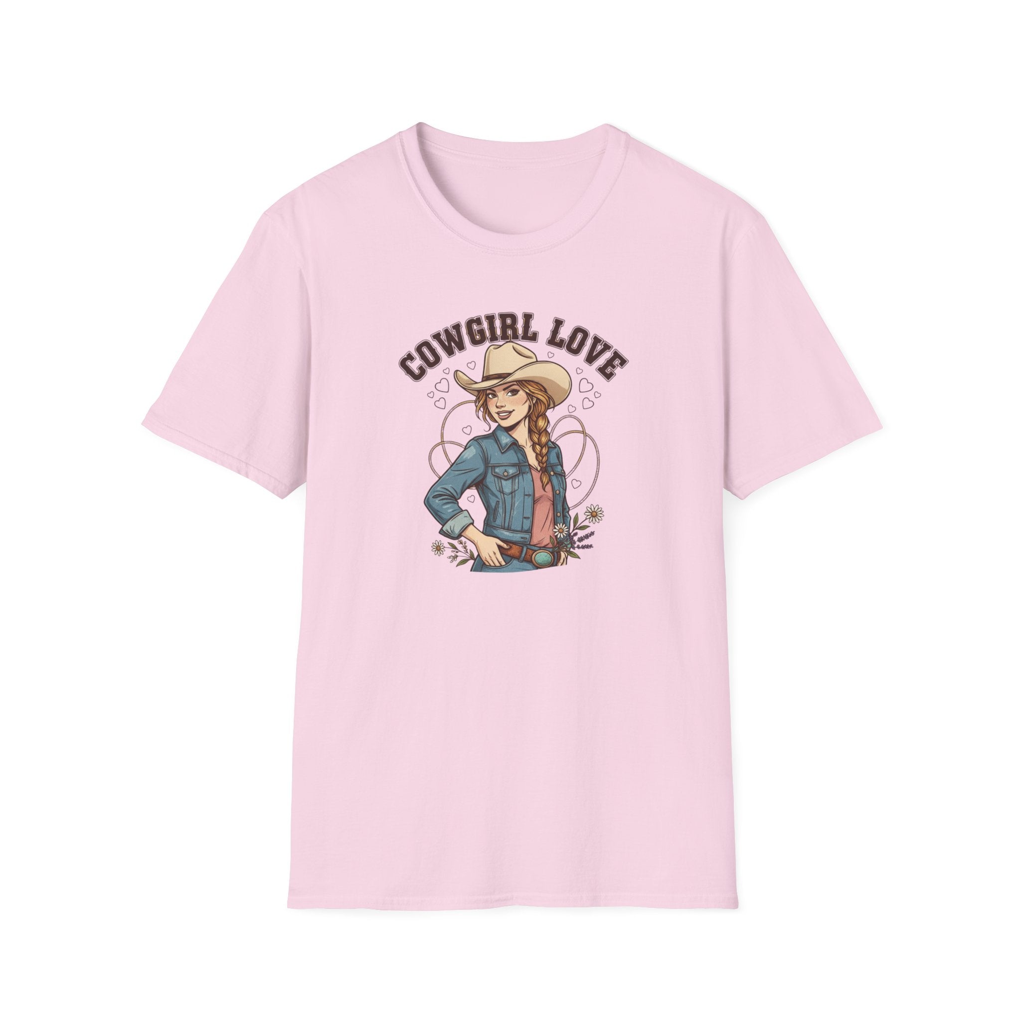 Cowgirl Love Tee | Western Valentine cowboy valentine, boot heart design