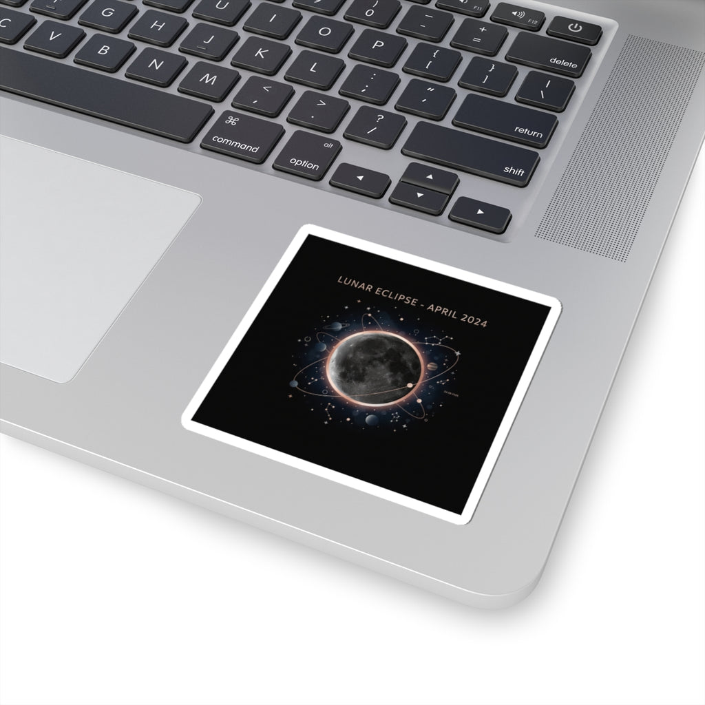 Lunar Eclipse Sticker | celestial event, astronomy design