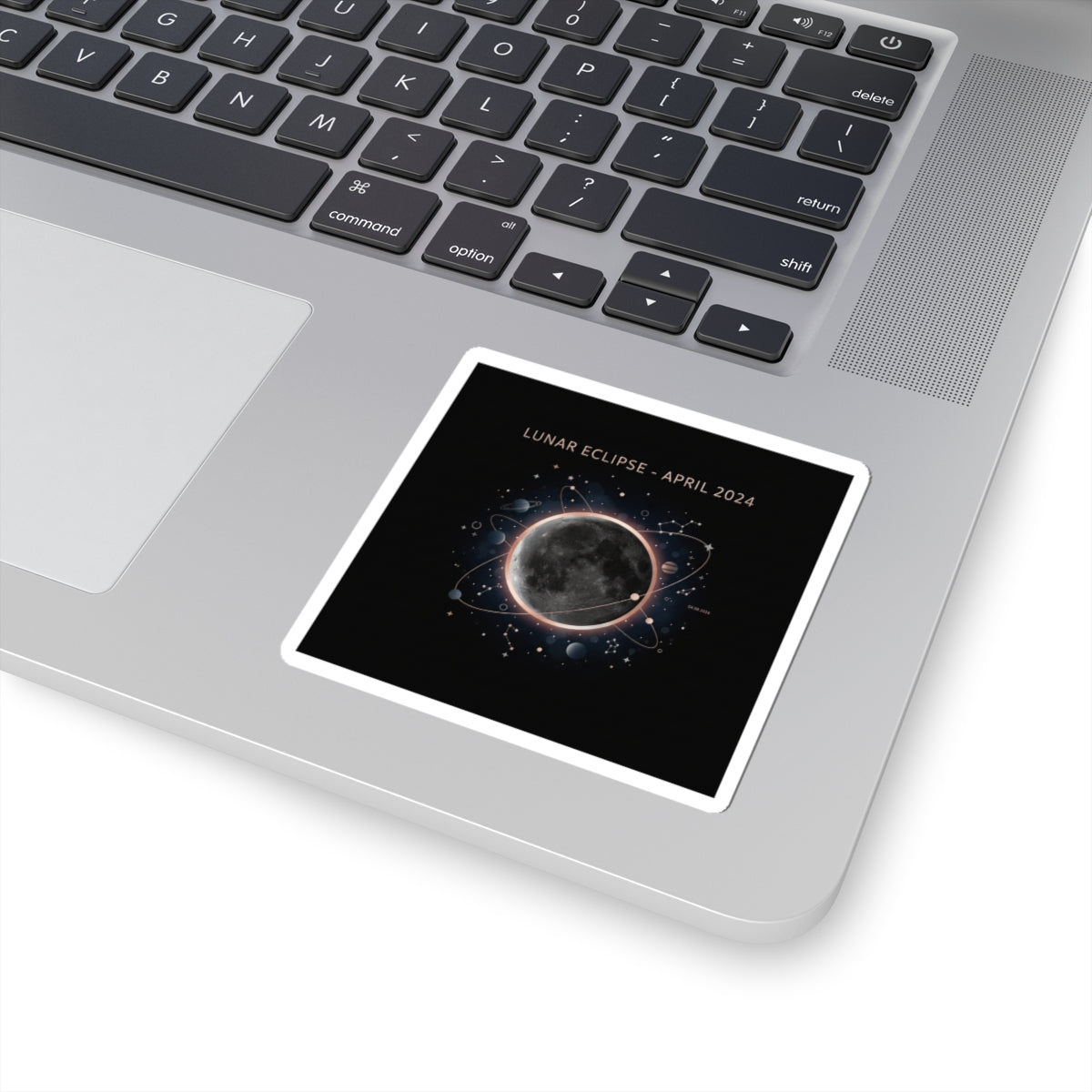 Lunar Eclipse Sticker | celestial event, astronomy design