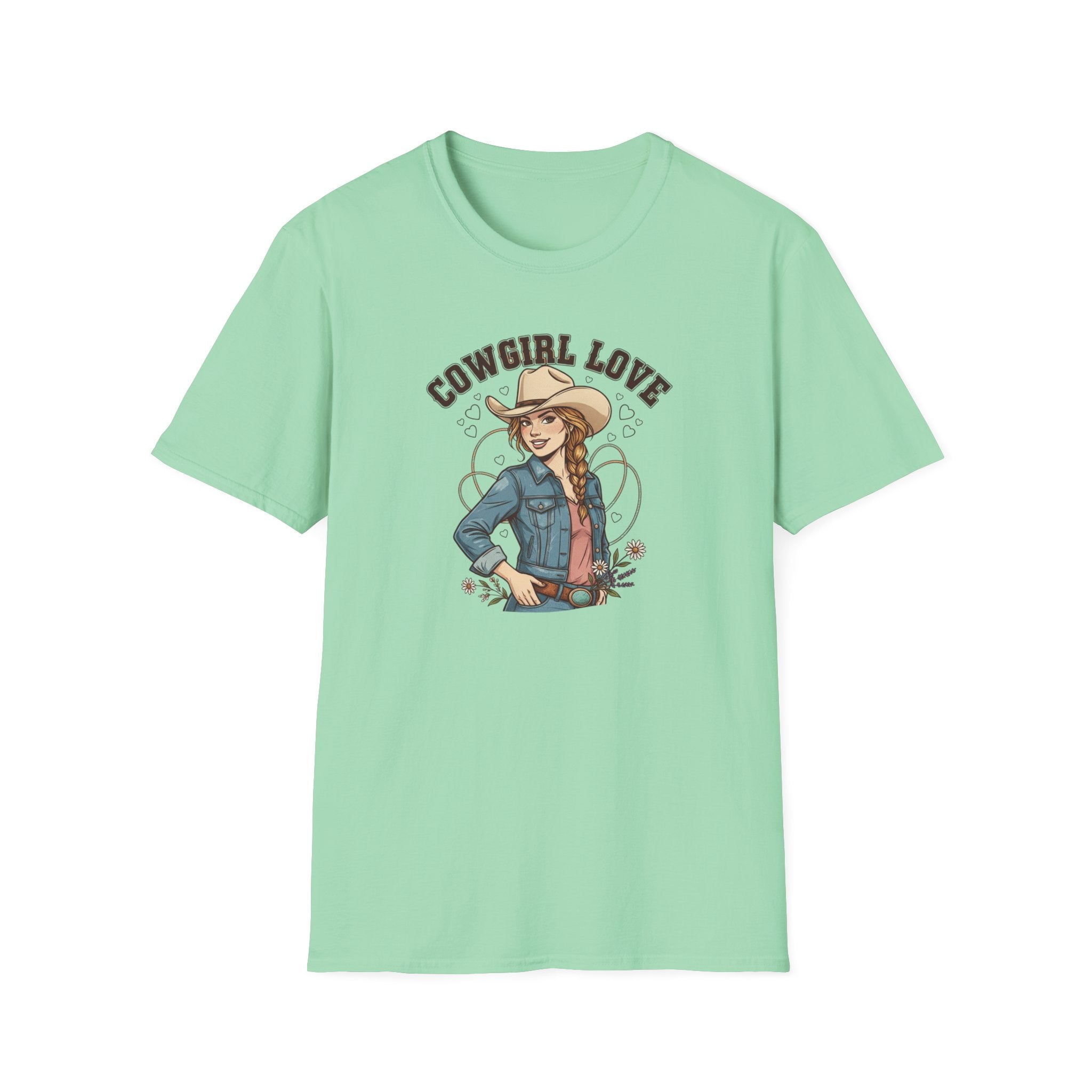 Cowgirl Love Tee | Western Valentine cowboy valentine, boot heart design