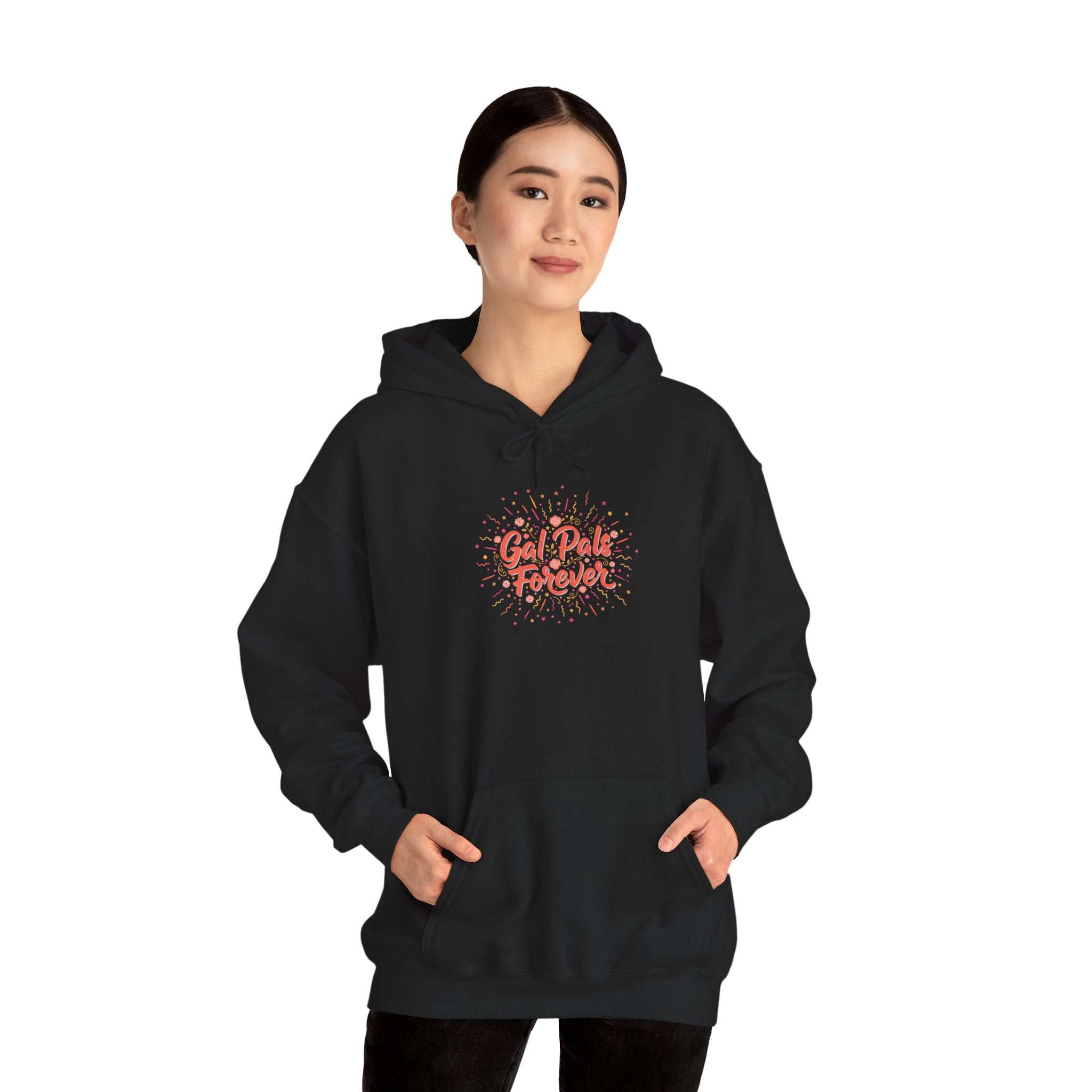 Gal Pals Forever Hoodie | Galentine’s Vibes, Friendship-First Script