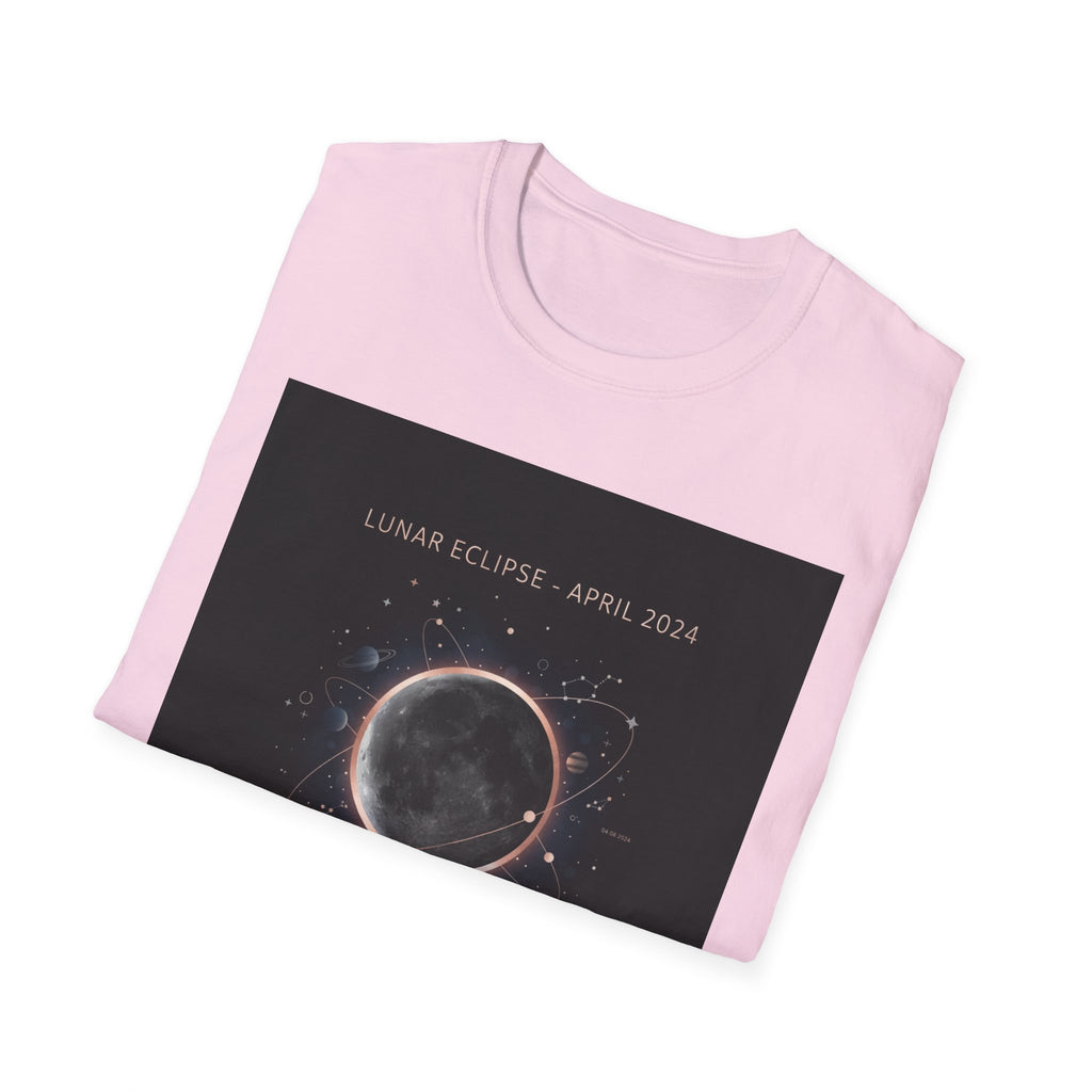 Lunar Eclipse Tee | astronomy design, star map poster