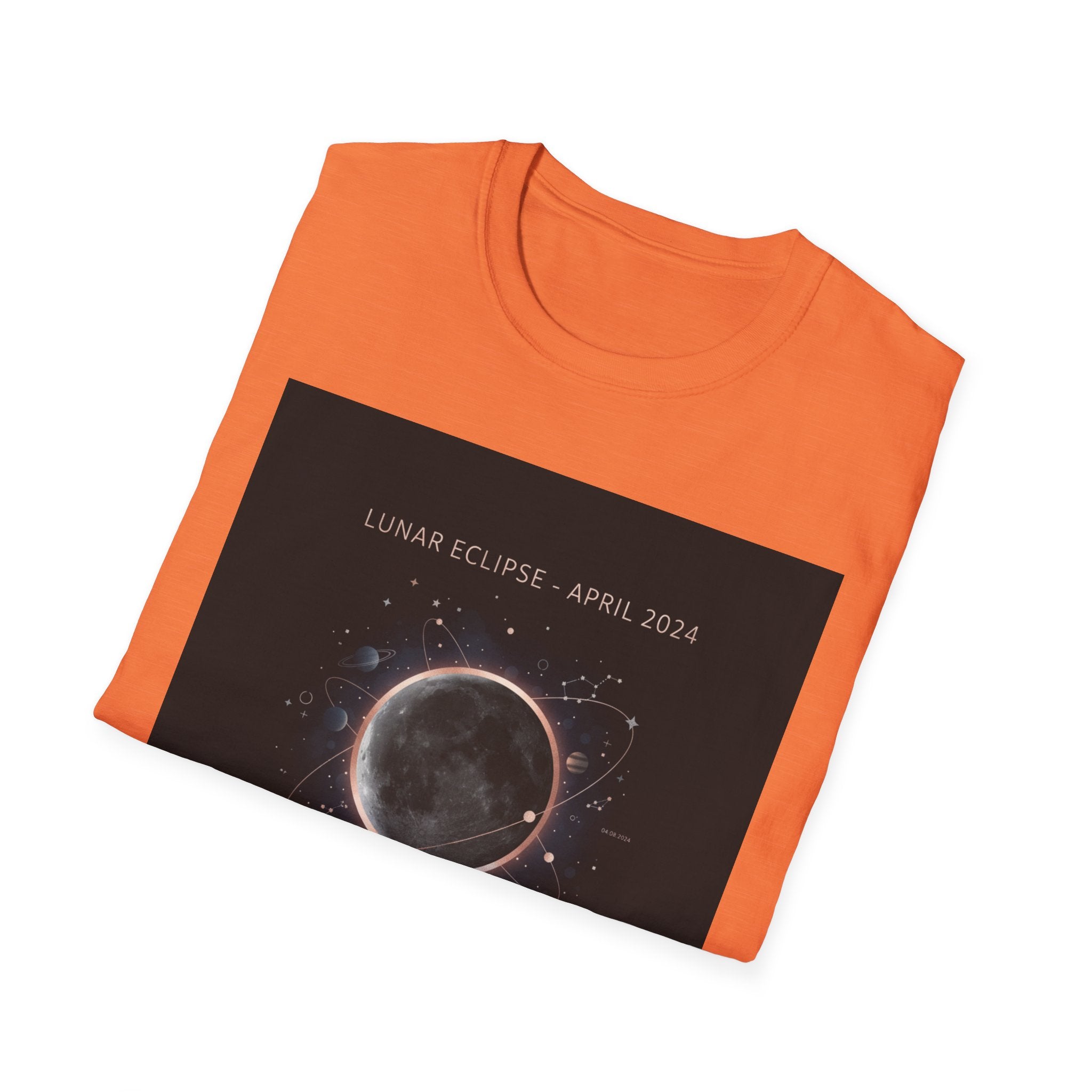 Lunar Eclipse Tee | astronomy design, star map poster