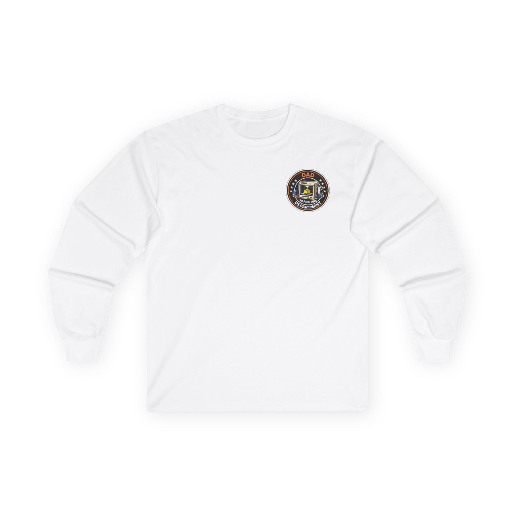 3D Printer Dad Long Sleeve | Some Dads Take Naps Real Dads 3D Print Then Take Naps