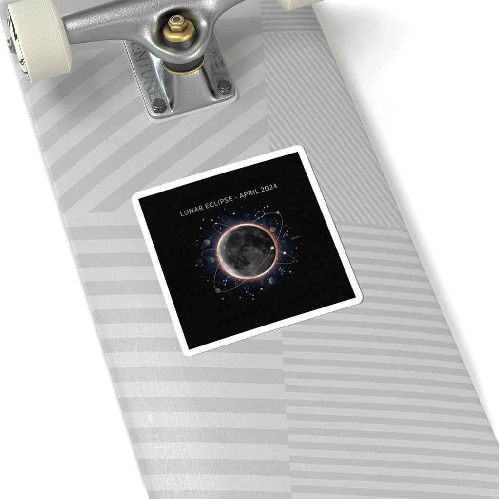 Lunar Eclipse Sticker | celestial event, astronomy design