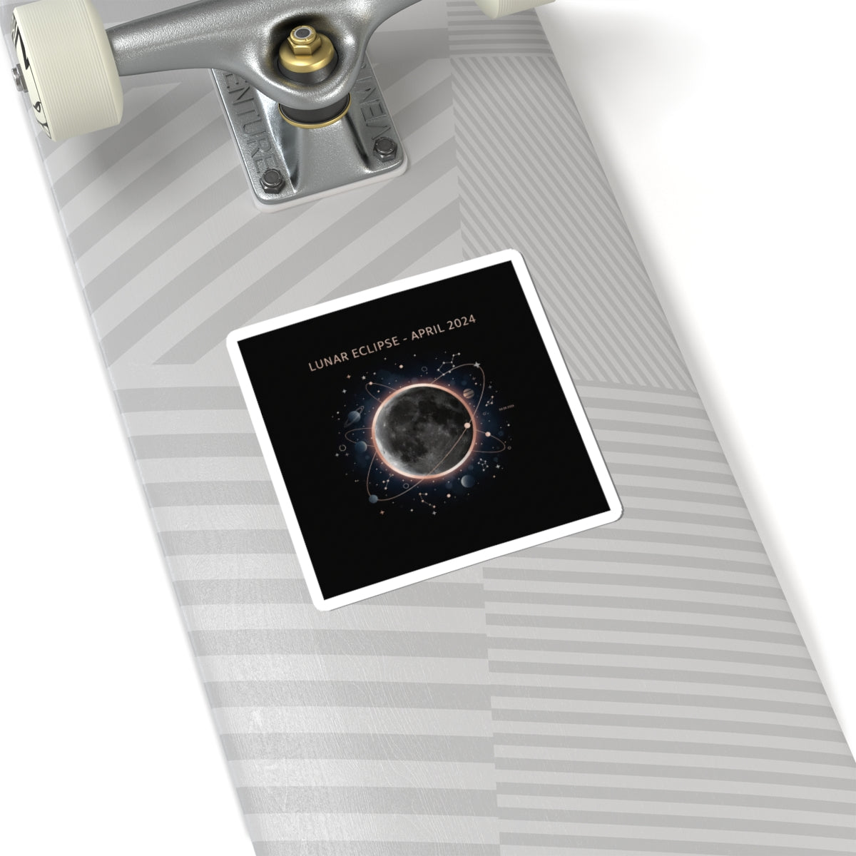 Lunar Eclipse Sticker | celestial event, astronomy design