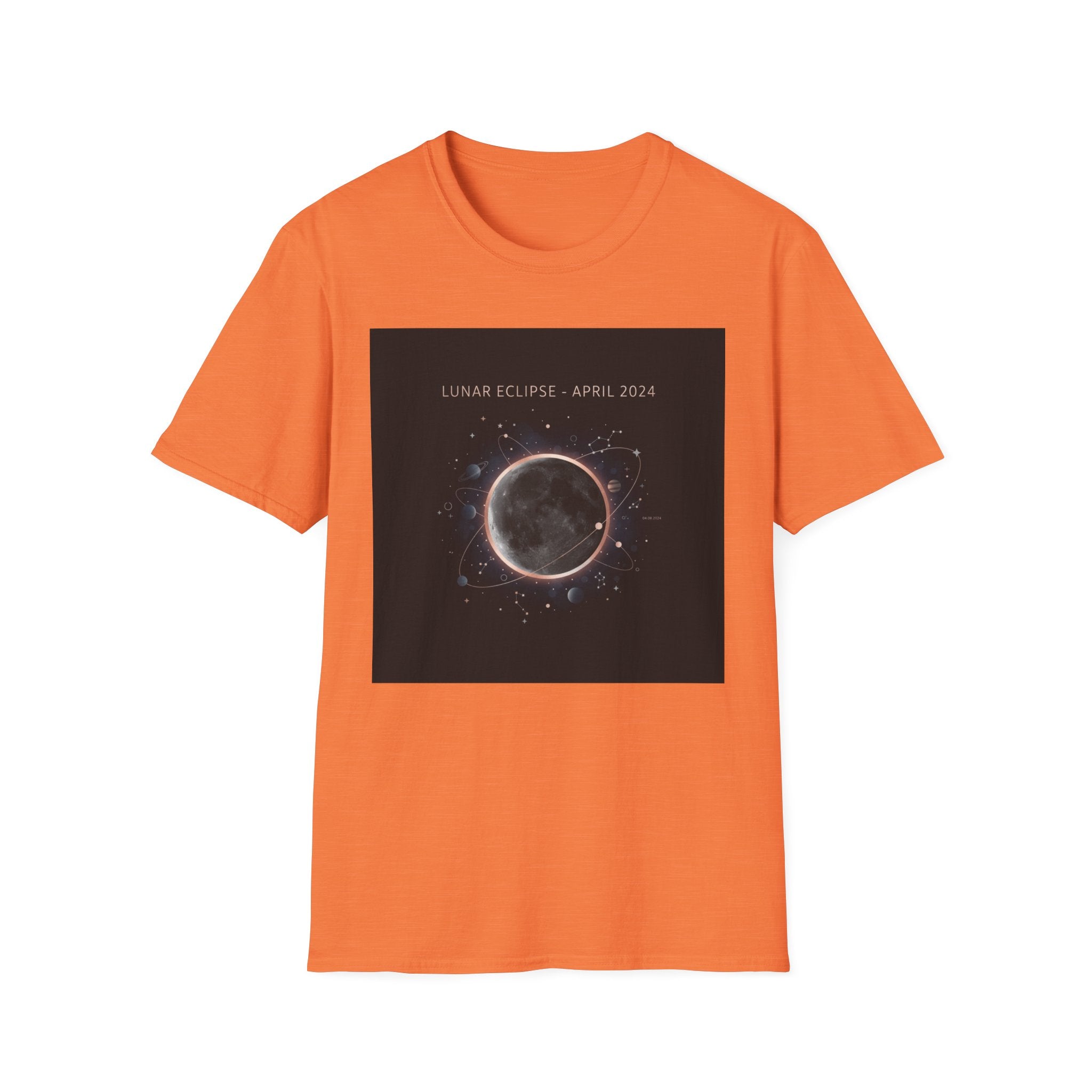 Lunar Eclipse Tee | astronomy design, star map poster