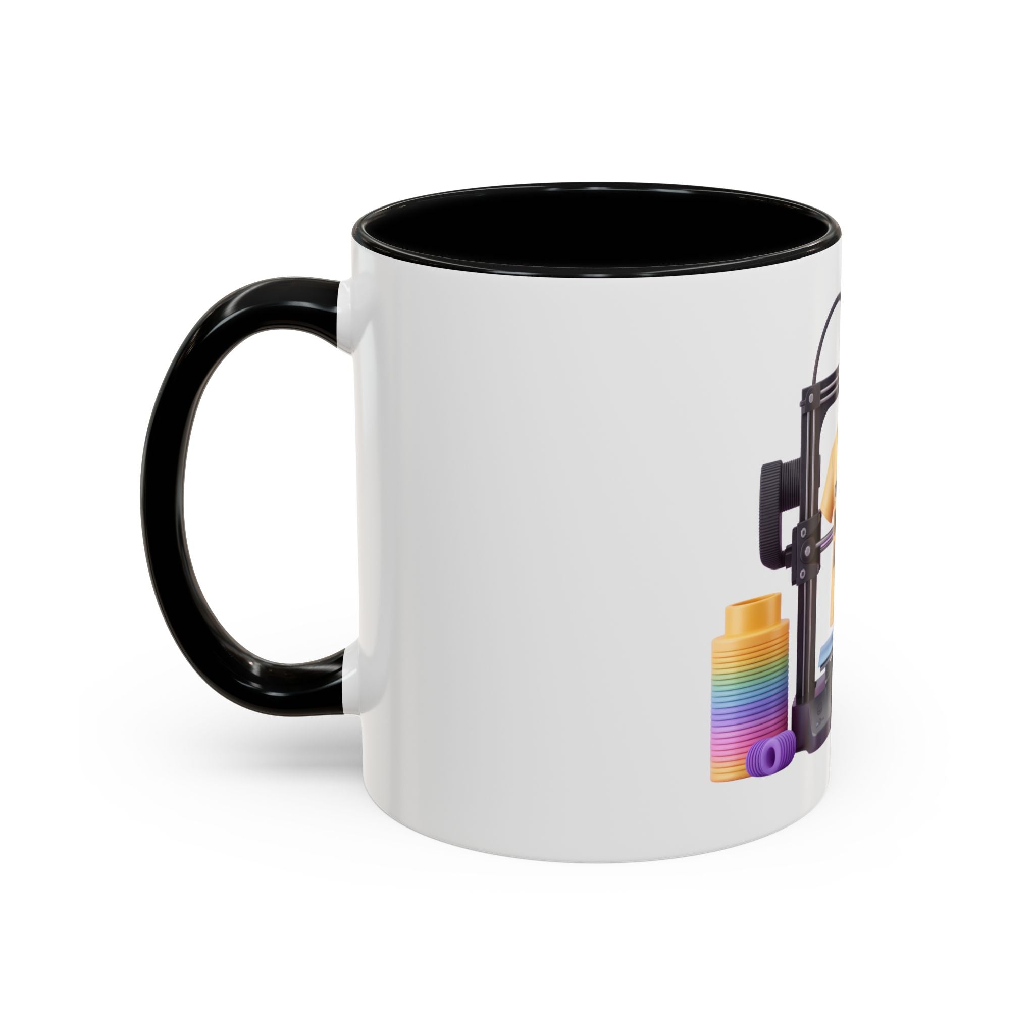 3D Printer Tee Design Accent Coffee Mug | Printing In Now My Life