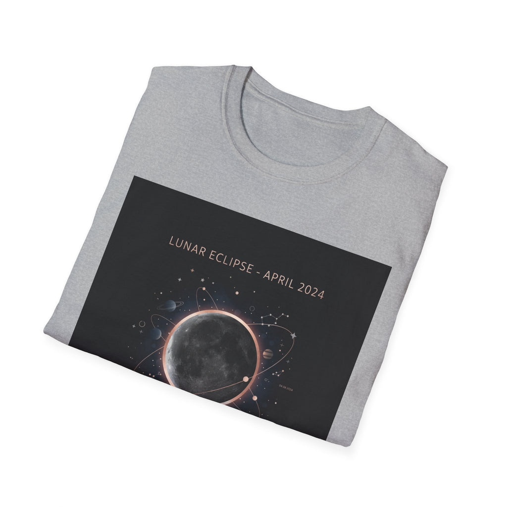 Lunar Eclipse Tee | astronomy design, star map poster