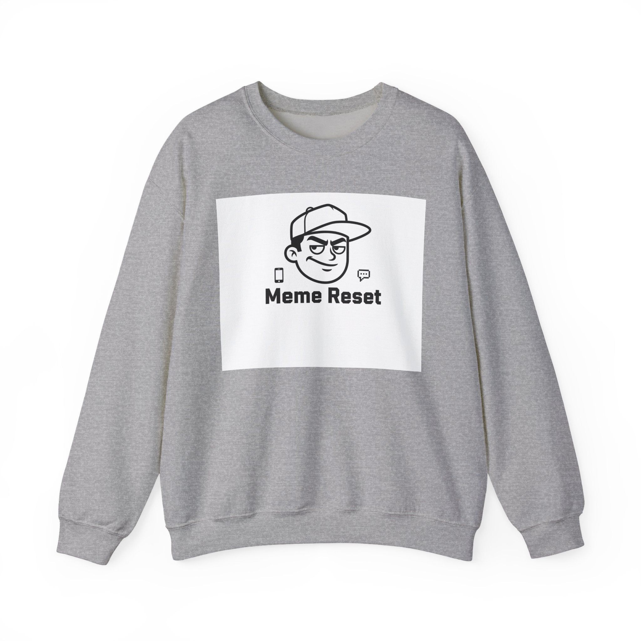 Meme Reset Crewneck Sweatshirt | internet nostalgia, throwback memes