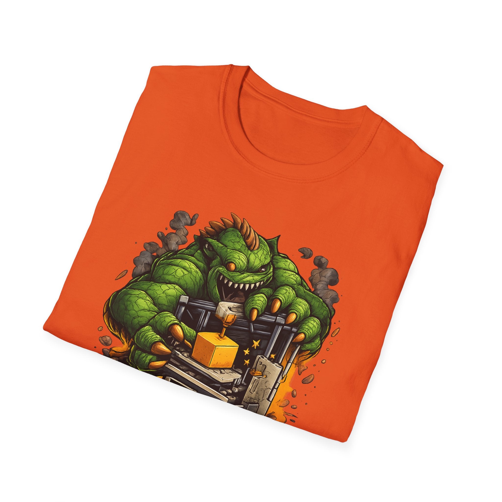 3D Printer Monster I'm Crushing It T-Shirt | 3D Printing Checklist Tee