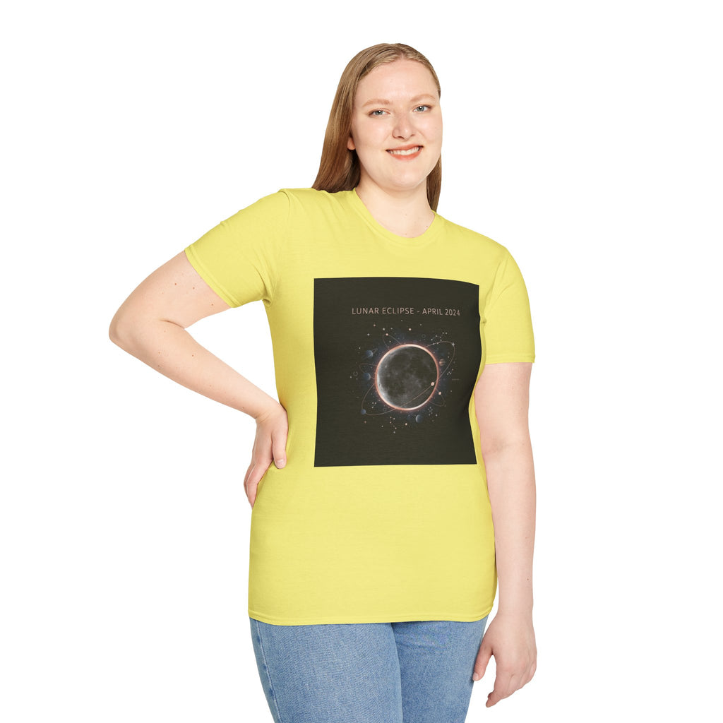 Lunar Eclipse Tee | astronomy design, star map poster