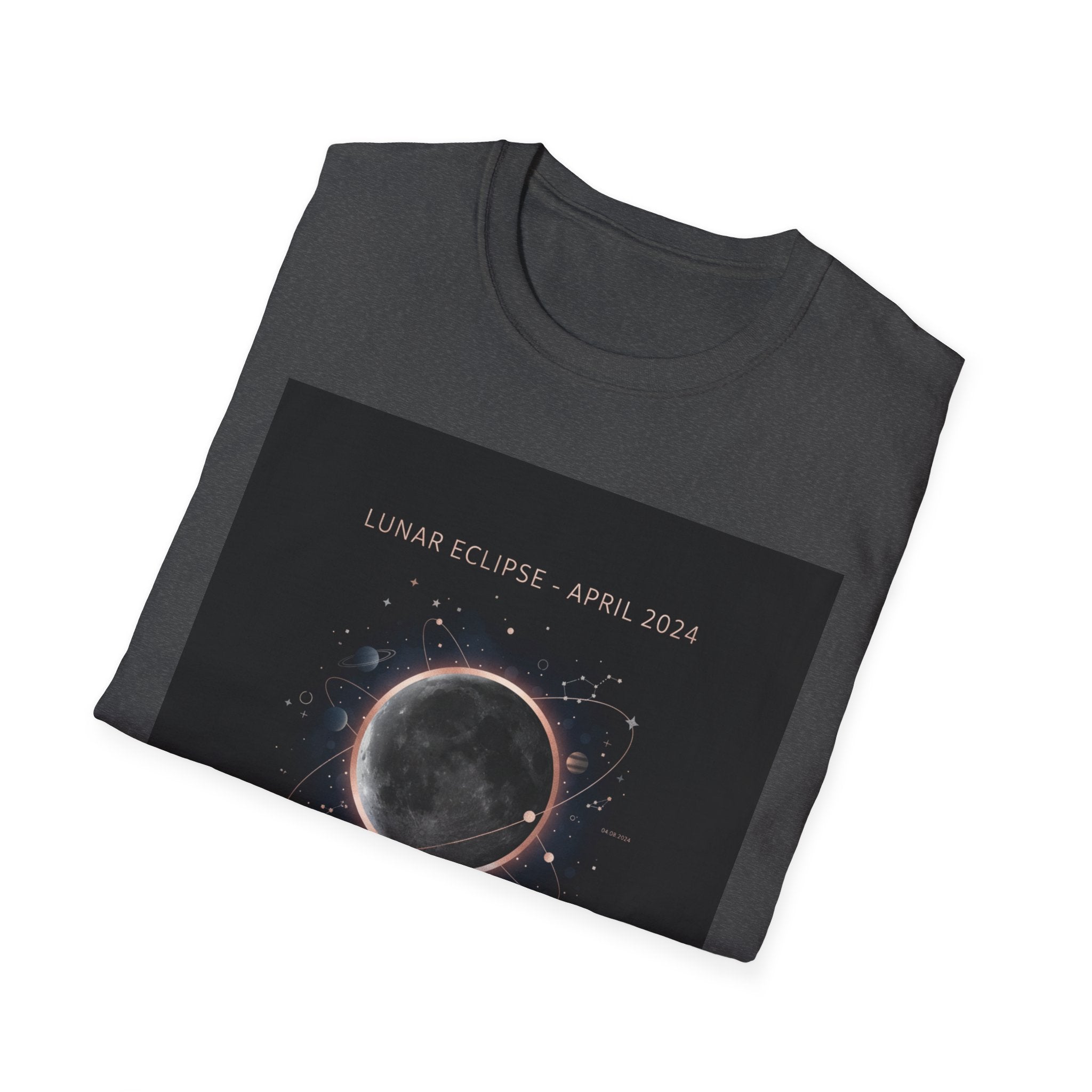 Lunar Eclipse Tee | astronomy design, star map poster