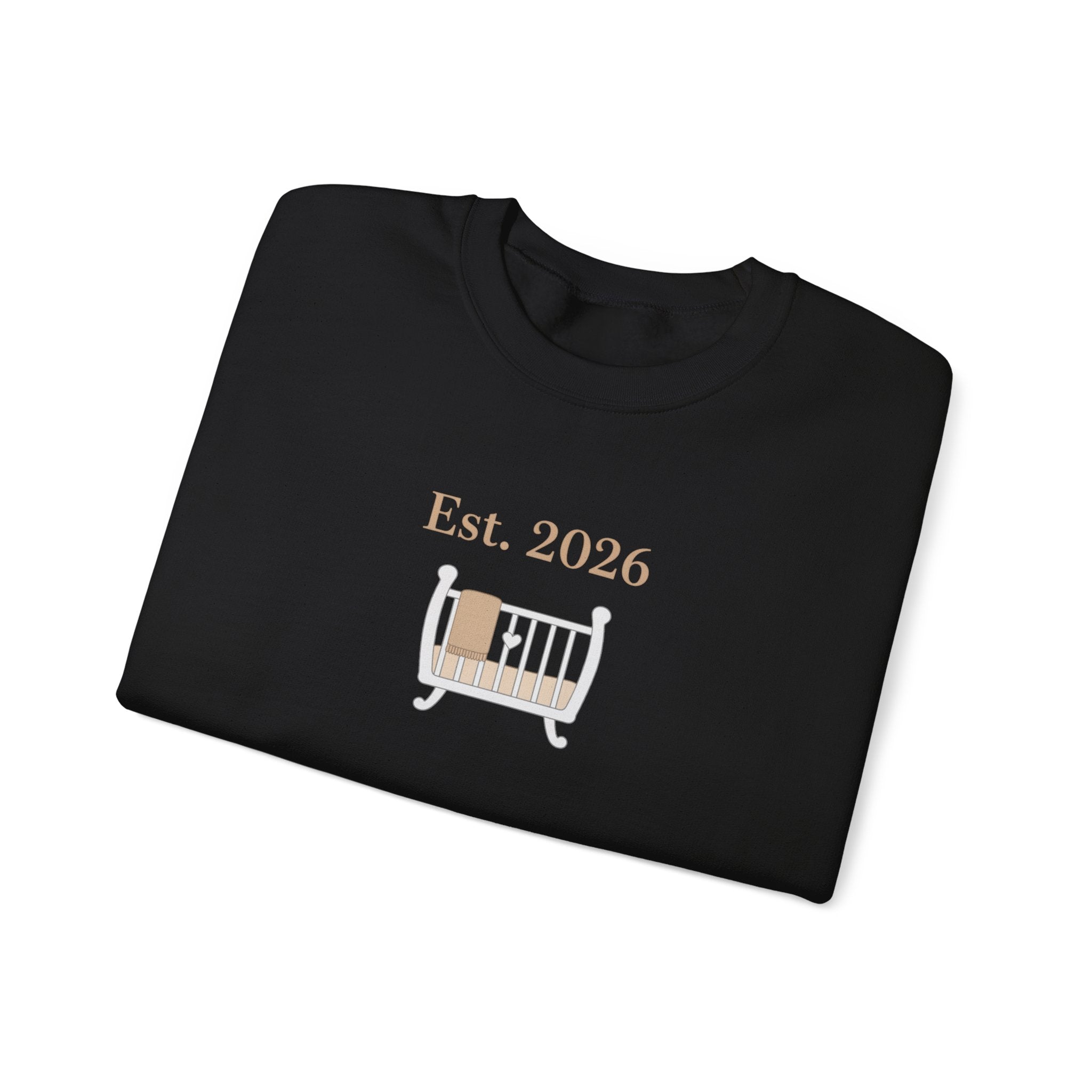 Est. 2026 New Parent Crewneck Sweatshirt | New Dad Est 2026