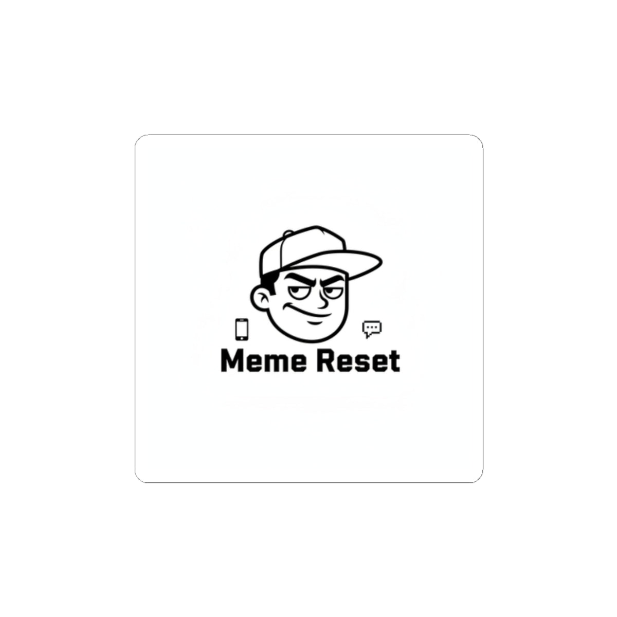 Meme Reset Sticker | internet nostalgia, throwback memes