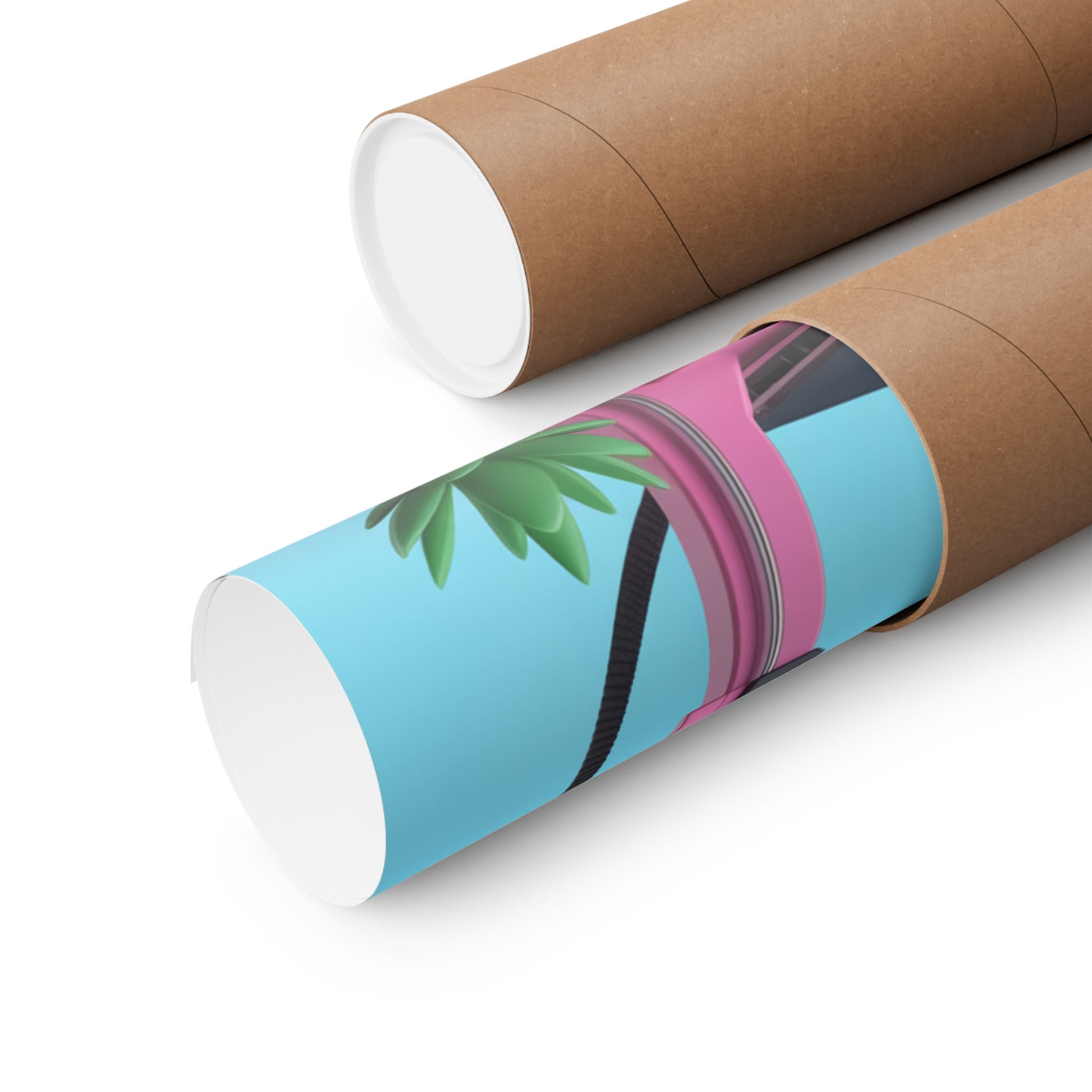 3D Printing Poster Matte Vertical Poster | 3D Printer Illustration, Tech Decor