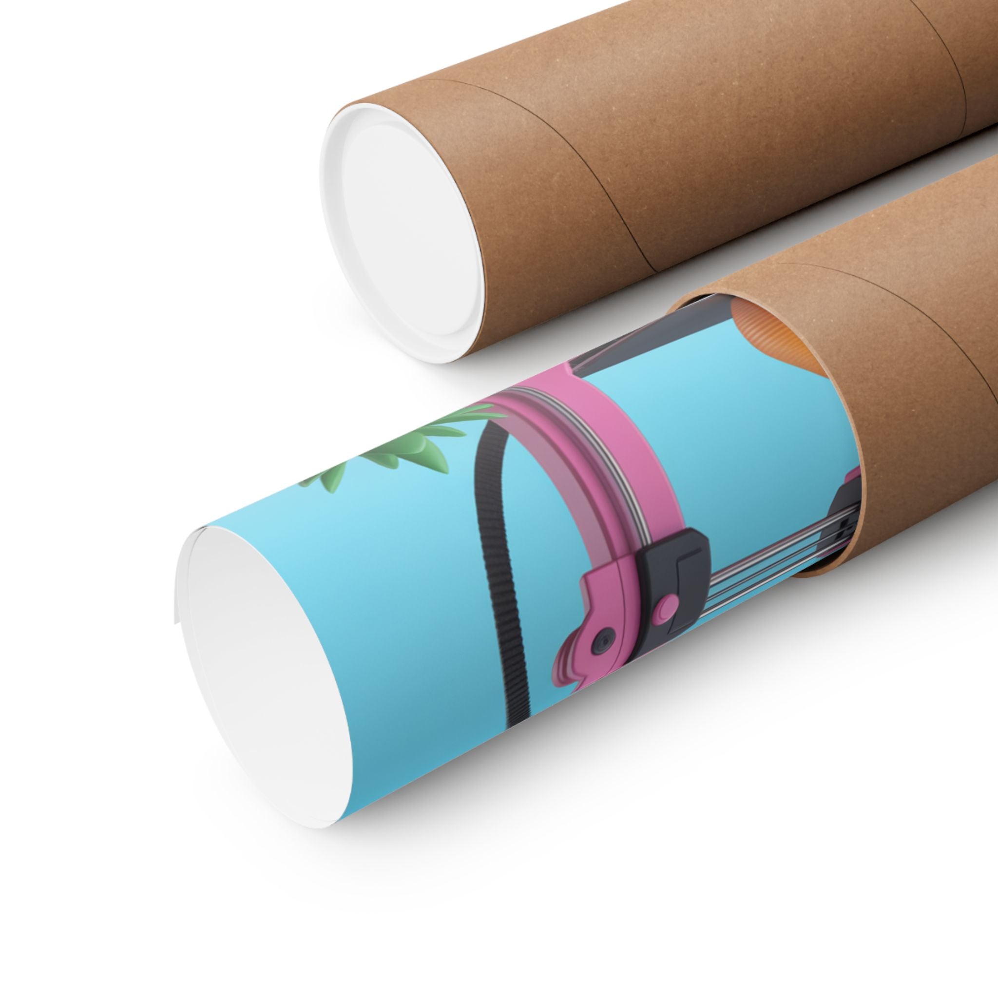 3D Printing Poster Matte Vertical Poster | 3D Printer Illustration, Tech Decor