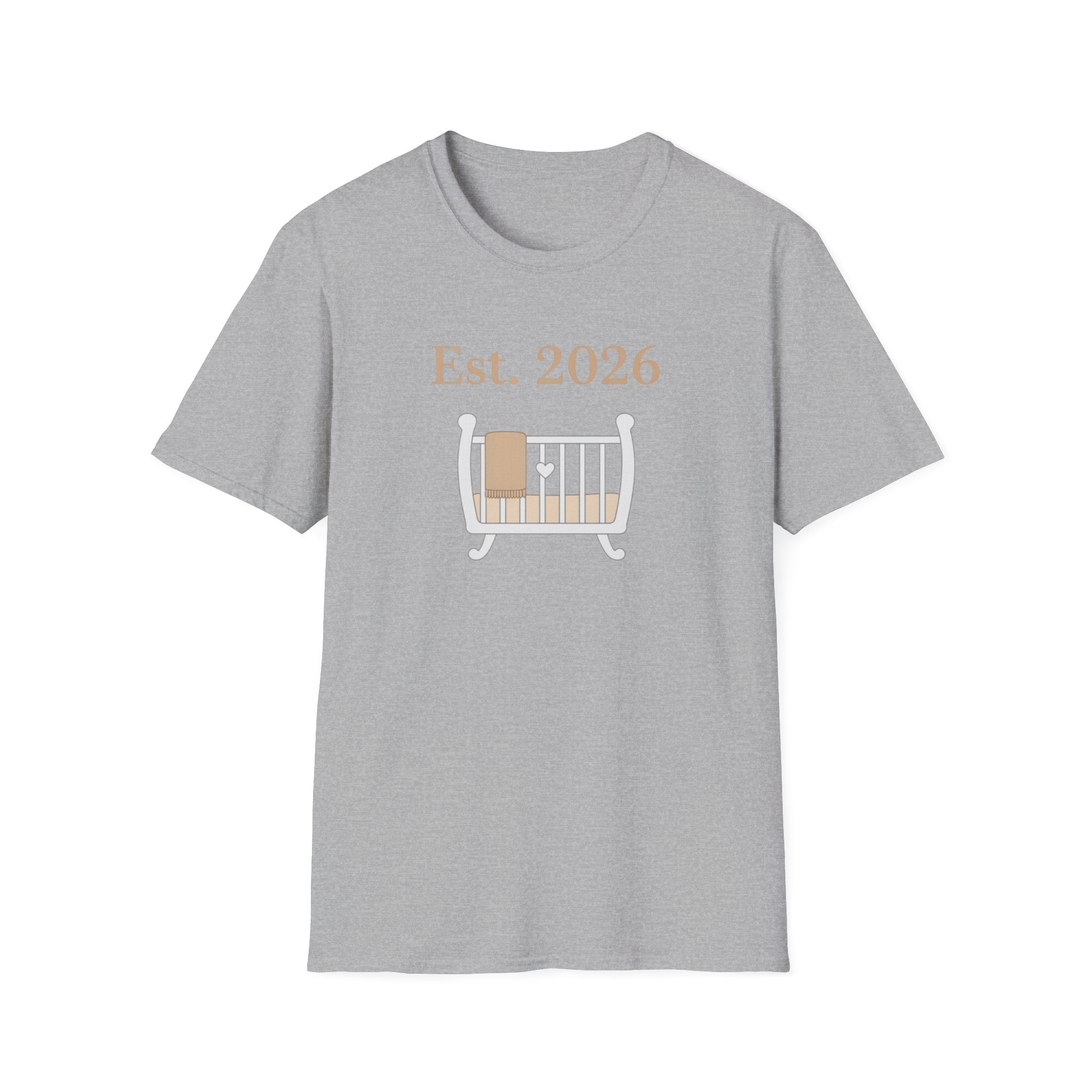 Est. 2026 Cradle Tee | Baby Announcement Shirt