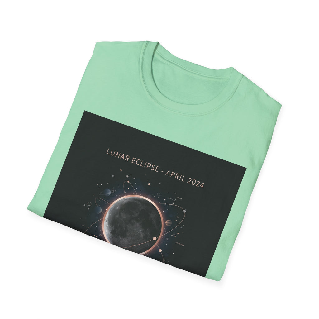 Lunar Eclipse Tee | astronomy design, star map poster