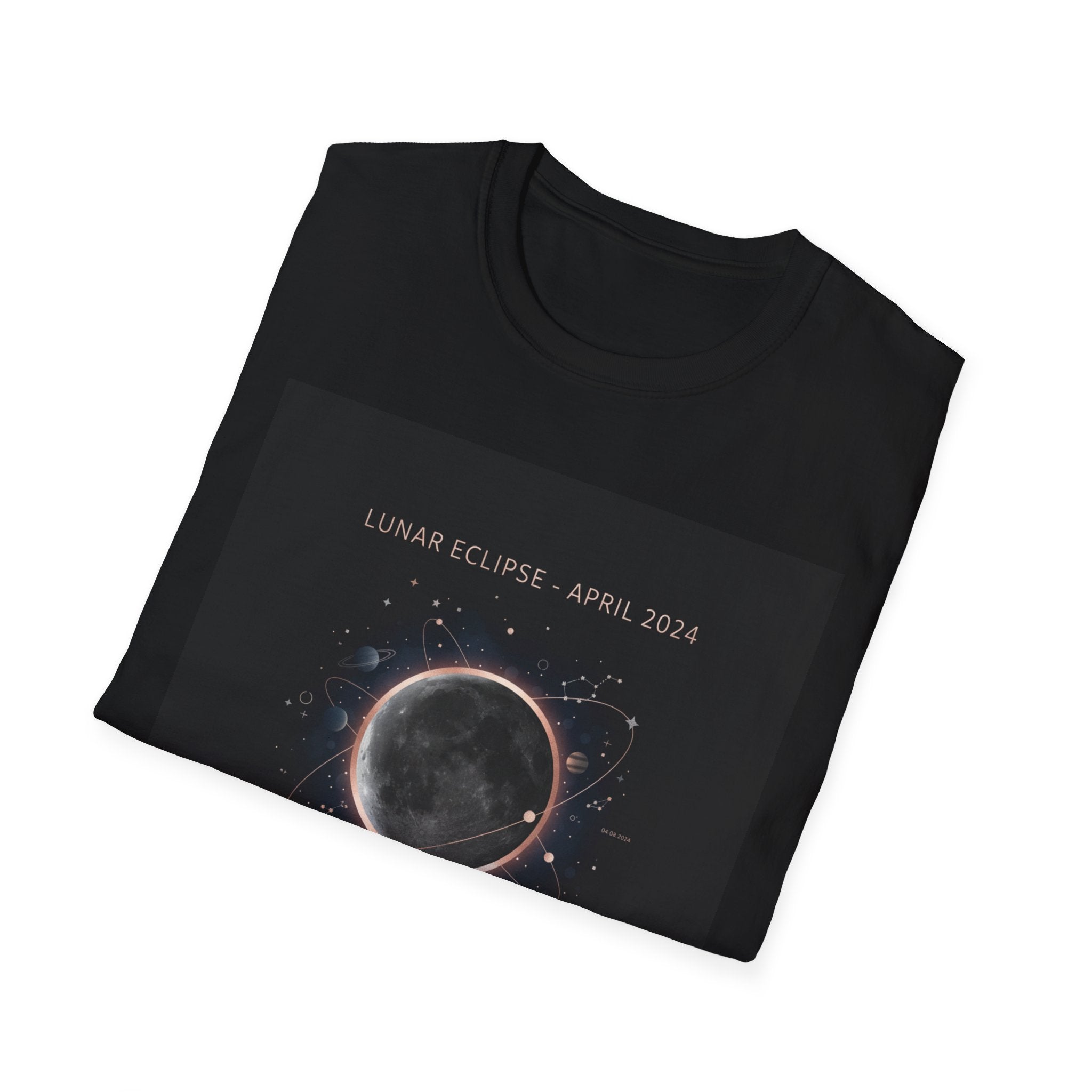 Lunar Eclipse Tee | astronomy design, star map poster