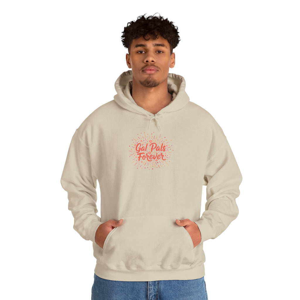 Gal Pals Forever Hoodie | Galentine’s Vibes, Friendship-First Script