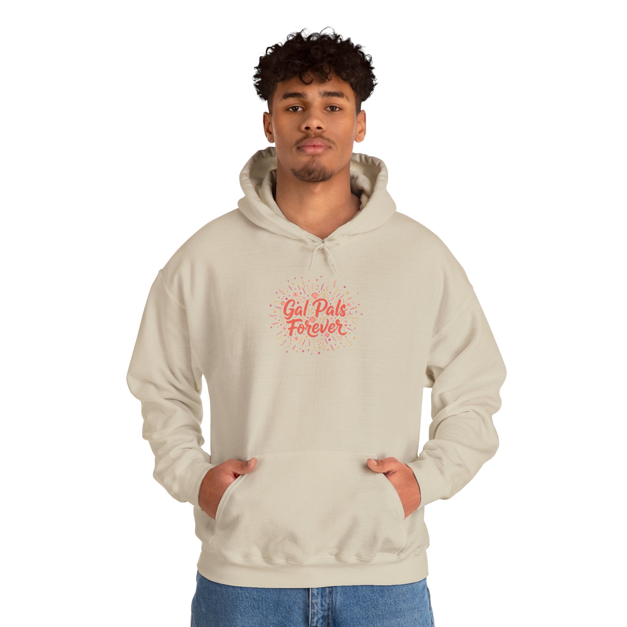 Gal Pals Forever Hoodie | Galentine’s Vibes, Friendship-First Script