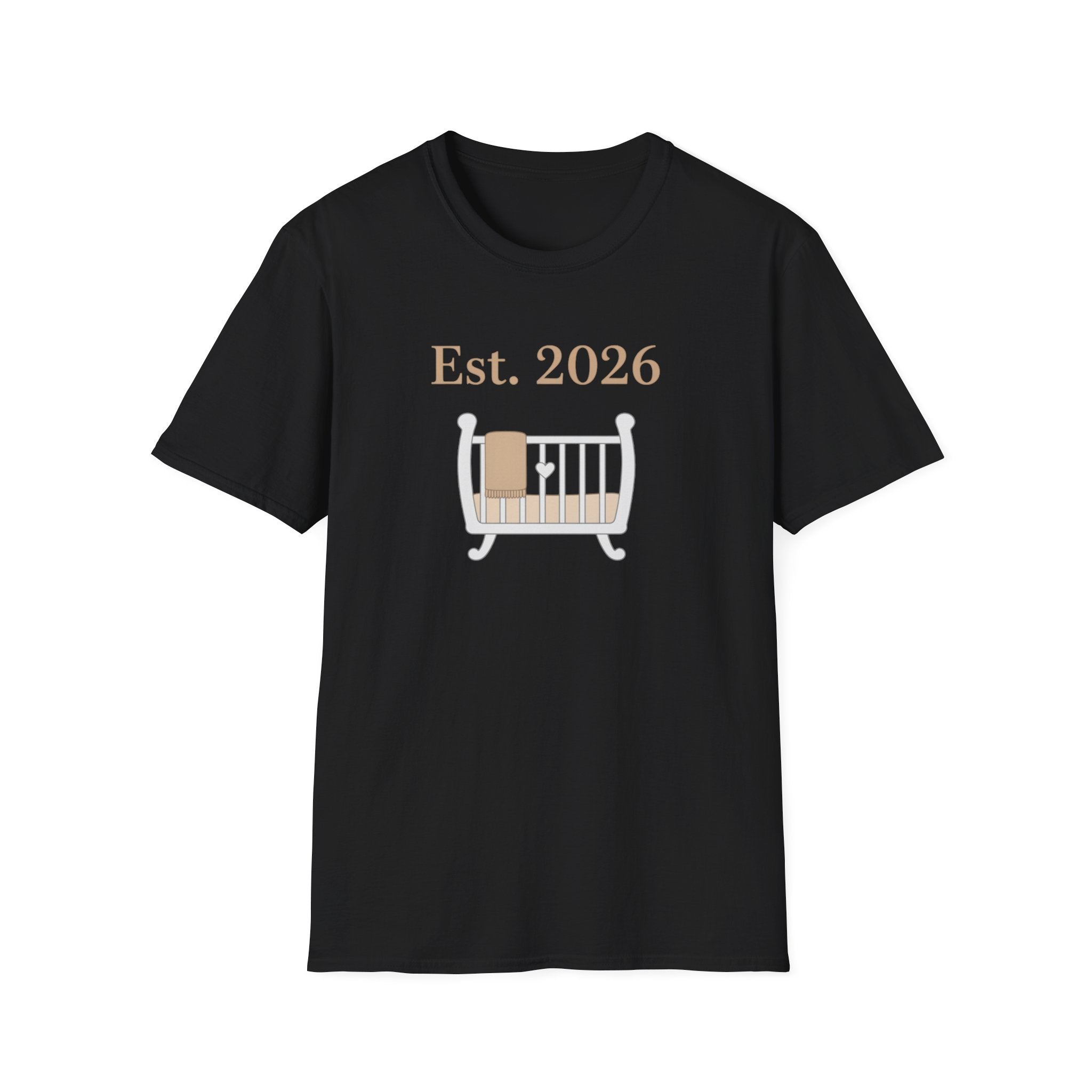 Est. 2026 Cradle Tee | Baby Announcement Shirt