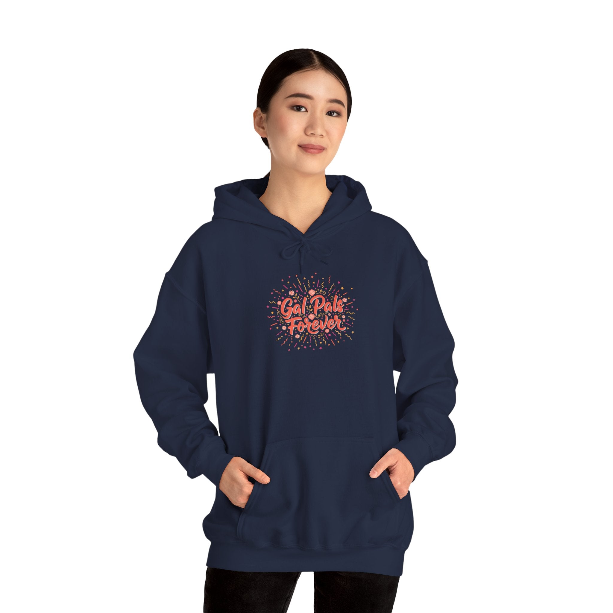 Gal Pals Forever Hoodie | Galentine’s Vibes, Friendship-First Script