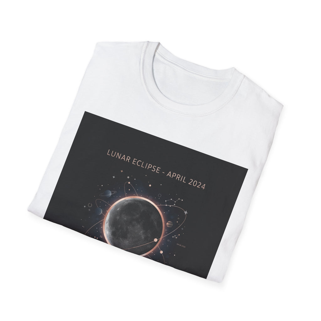 Lunar Eclipse Tee | astronomy design, star map poster