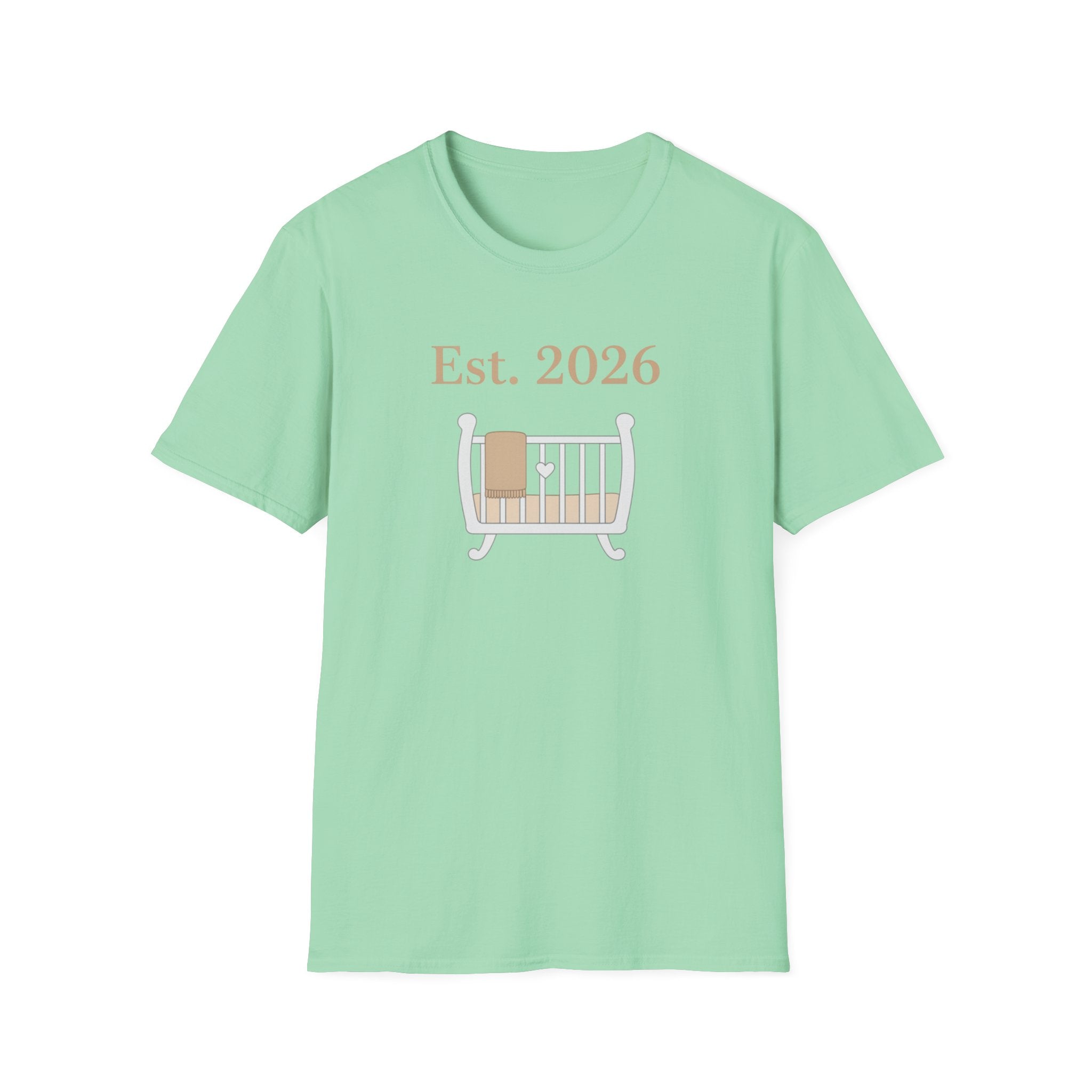 Est. 2026 Cradle Tee | Baby Announcement Shirt