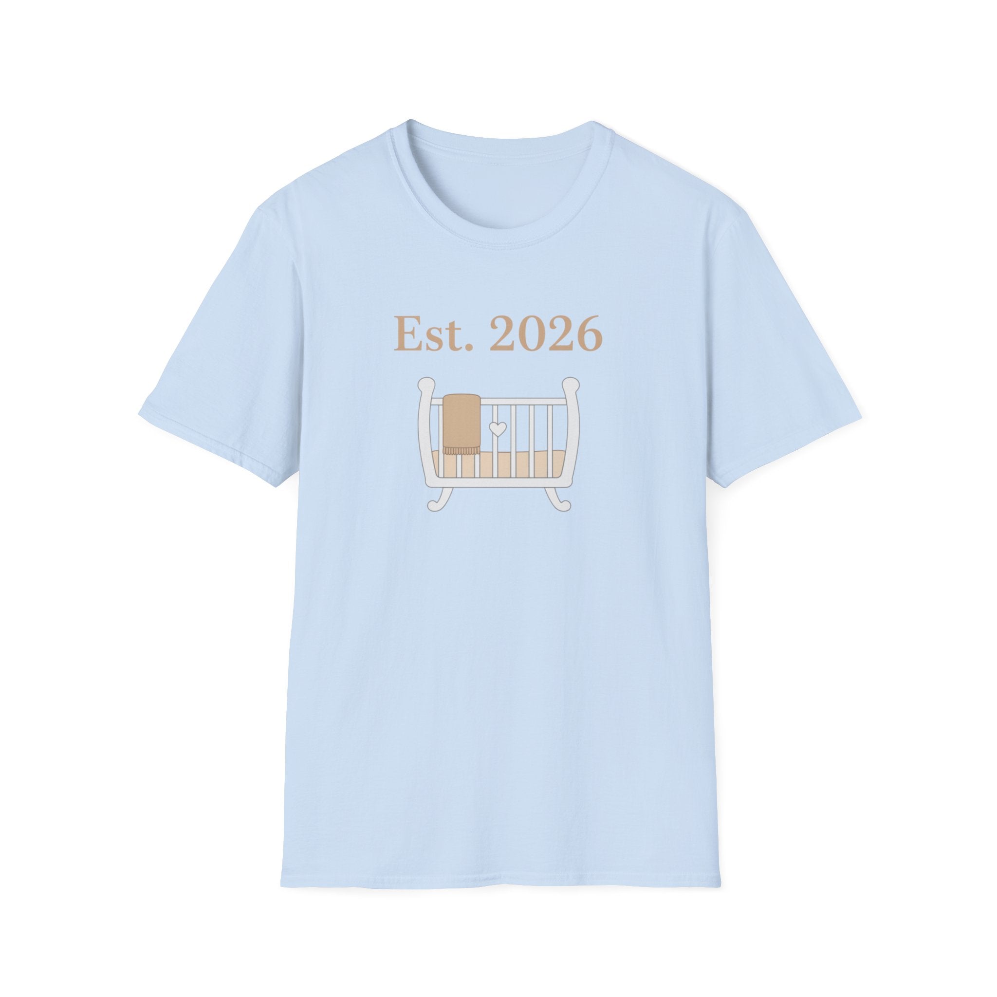Est. 2026 Cradle Tee | Baby Announcement Shirt