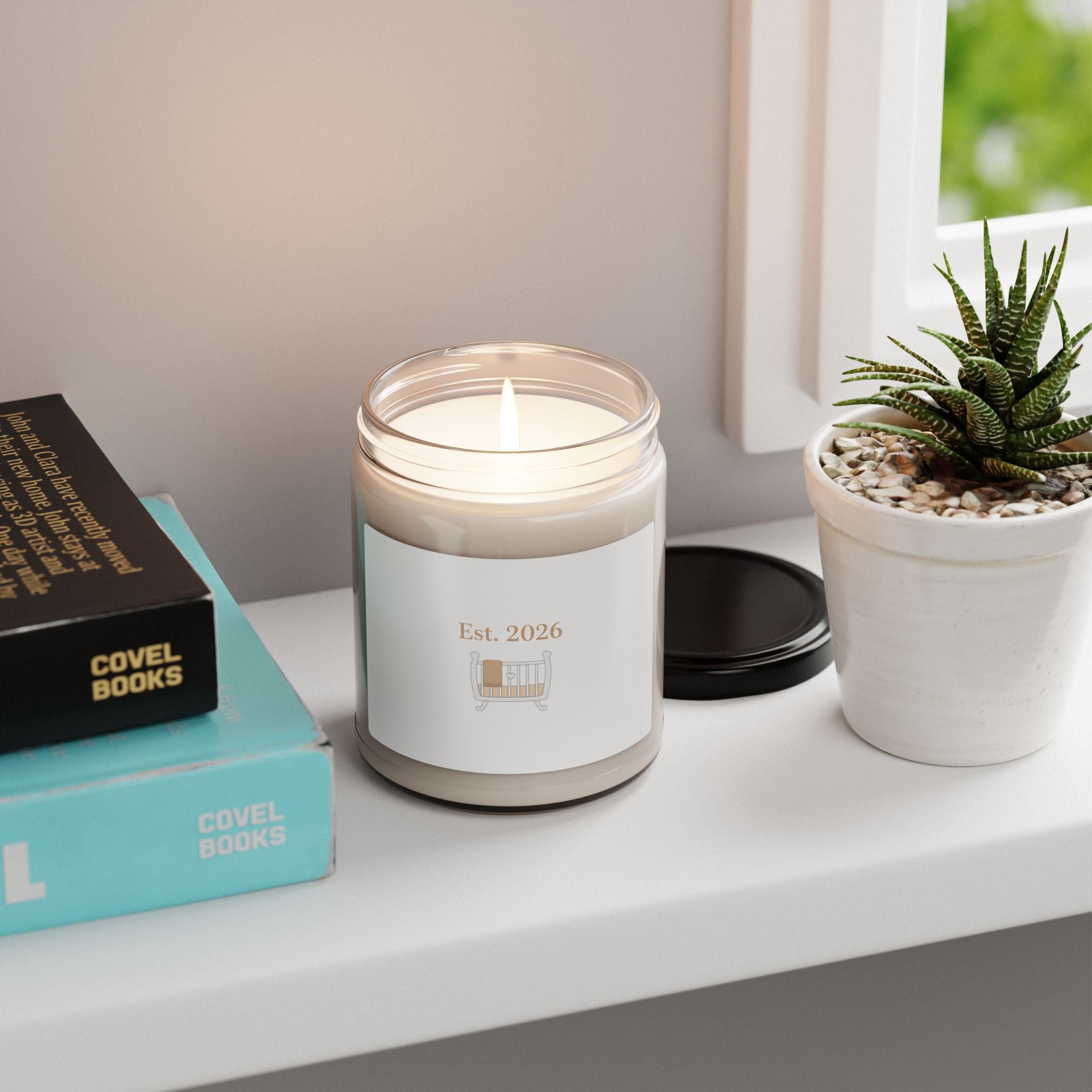 Est. 2026 New Parent Candle | Scented Soy Candle