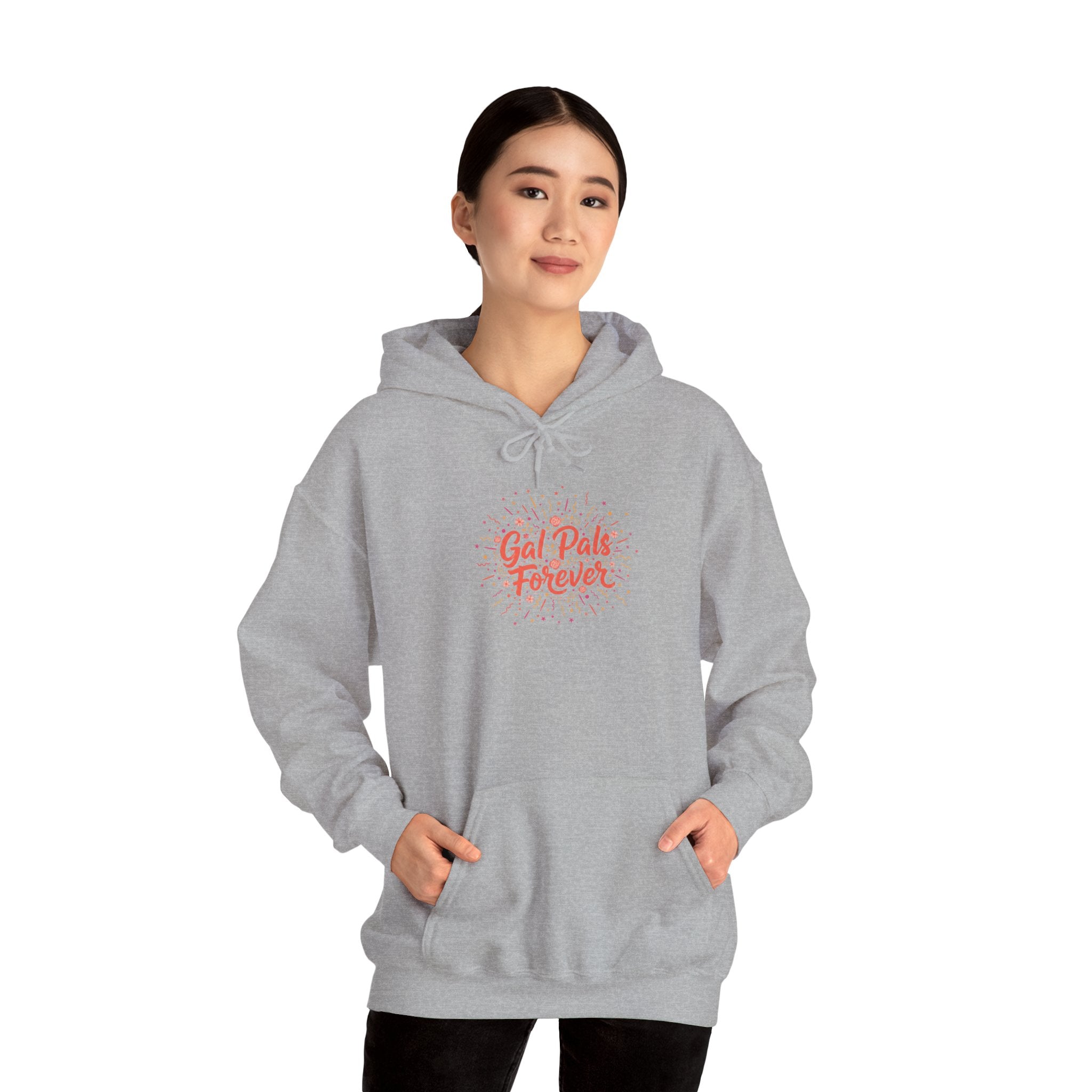 Gal Pals Forever Hoodie | Galentine’s Vibes, Friendship-First Script