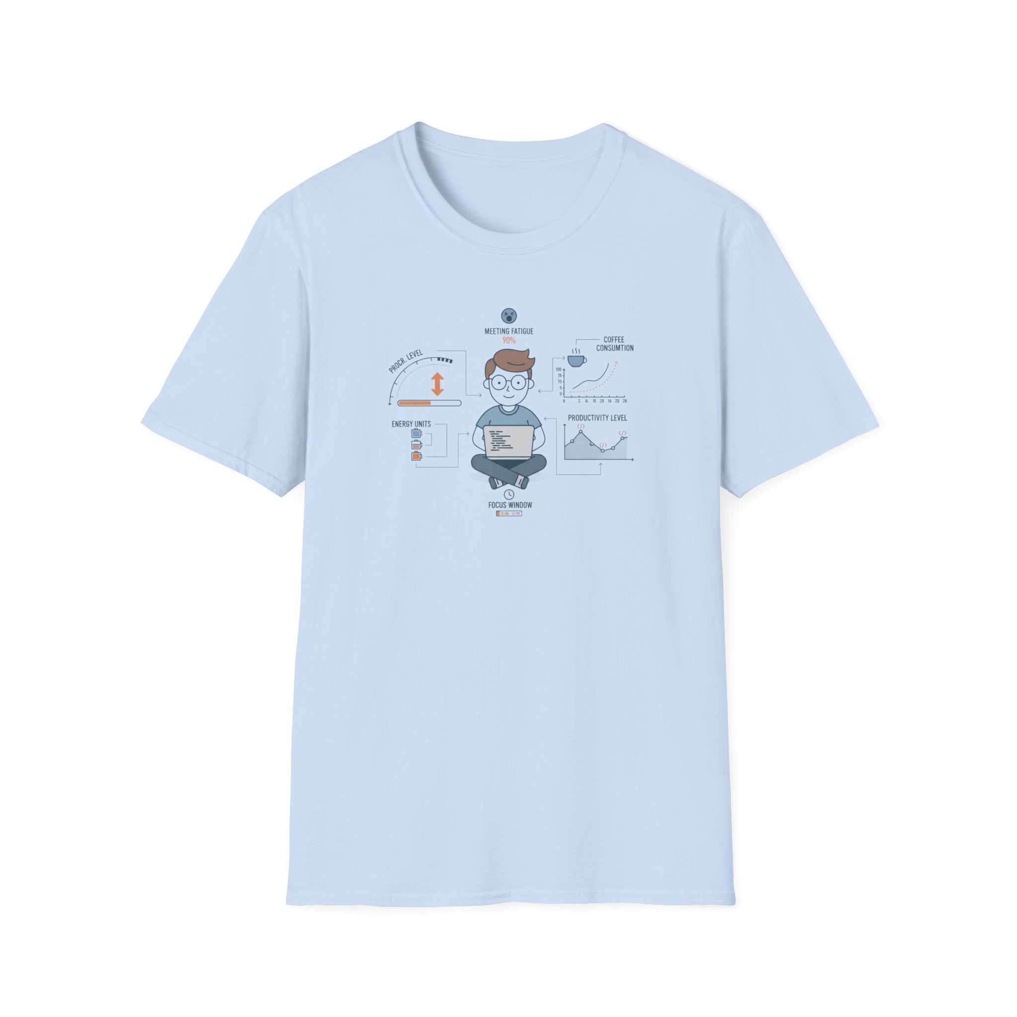 Nerd Diagram Tee | Chart Humor, Data Joke Graphic Shirt